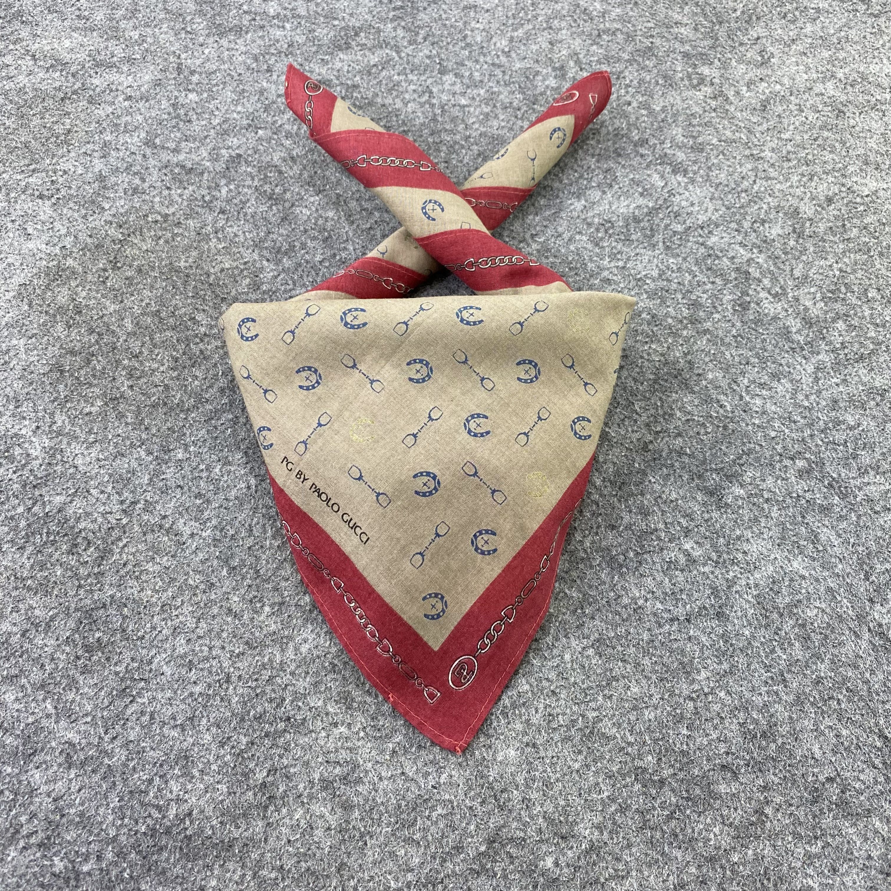 Paolo Gucci Paolo Gucci Handkerchief / Bandana / Neckerchief-B848 Size ONE SIZE - 2 Thumbnail