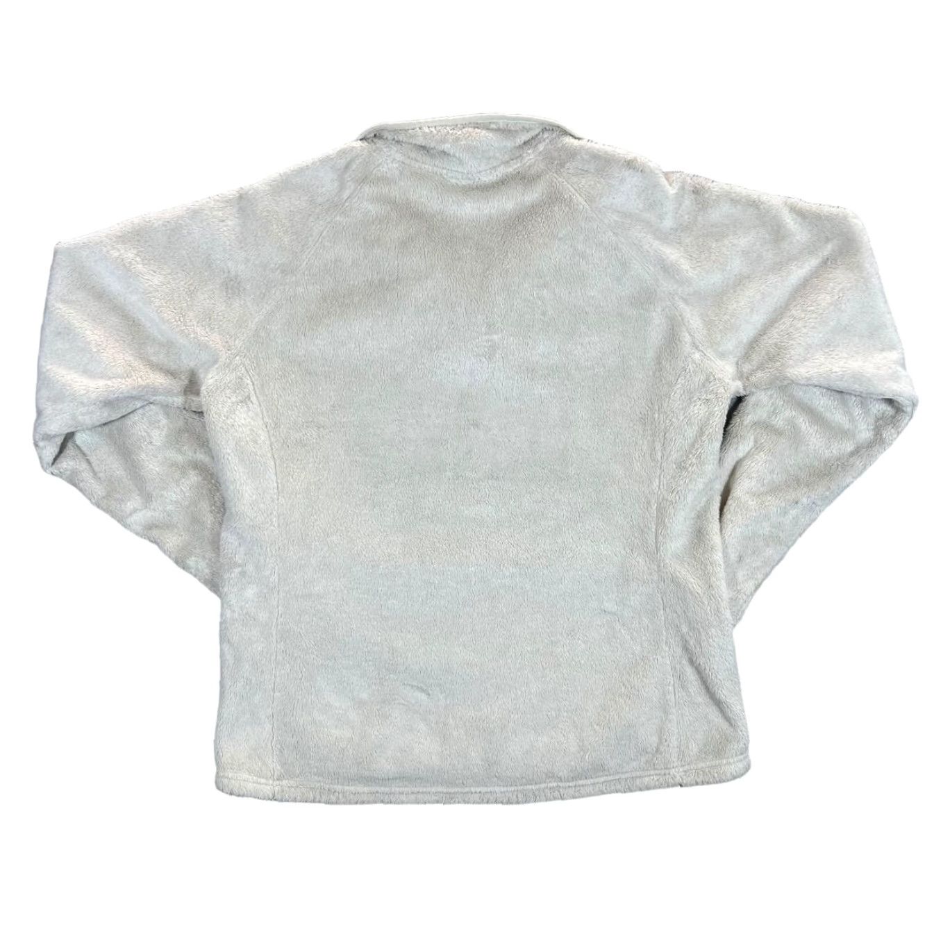 The North Face The North Face Classic Soft Touch Cream 1/4 Zip Fleece Pullover Sweatshirt Top Womens XL Size XL / US 12-14 / IT 48-50 - 2 Thumbnail