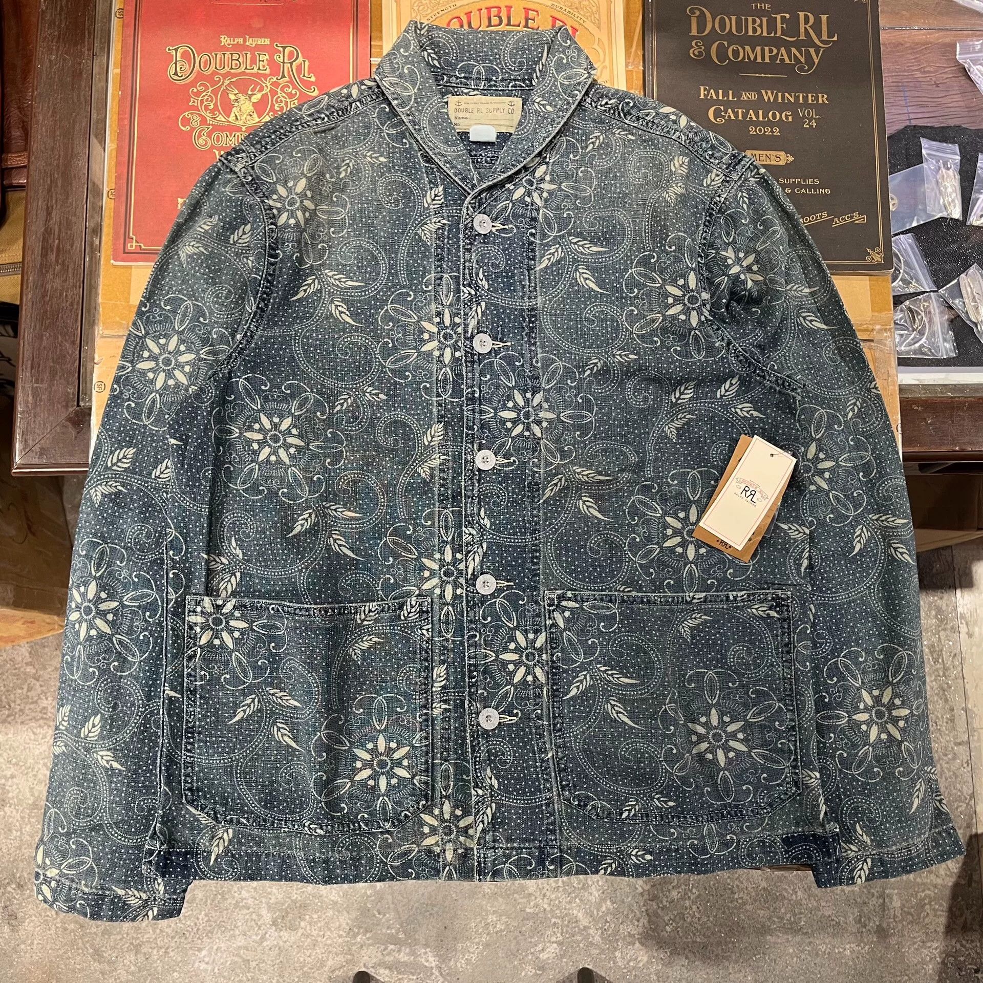RRL Ralph Lauren Vintage Printed Jacket by Ralph Lauren Size US M / EU 48-50 / 2 - 1 Thumbnail