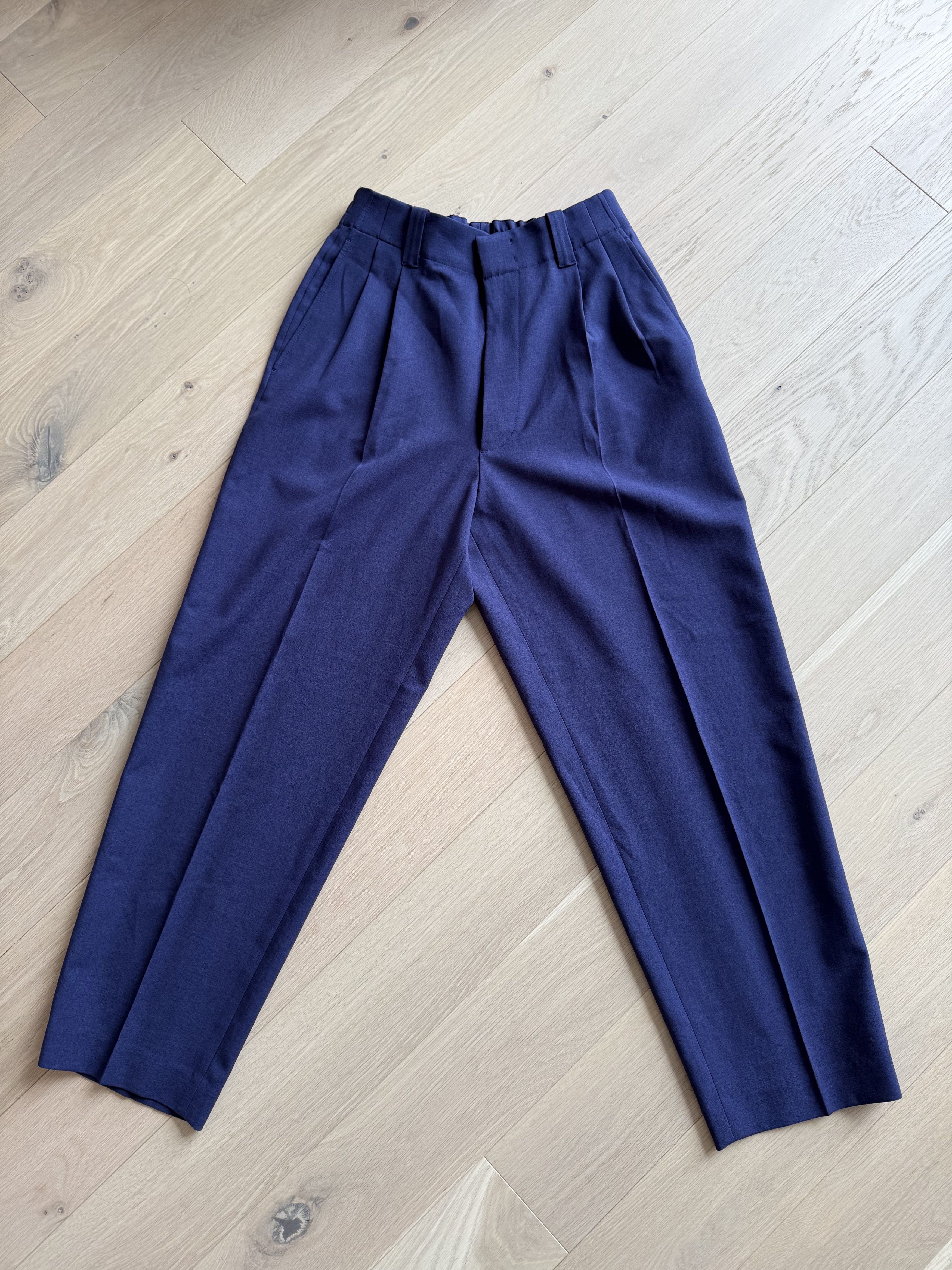 Marni × Uniqlo Uniqlo x Marni SS22 Wide Fit Easy Pants Indigo Blue Size US 30 / EU 46 - 1 Thumbnail