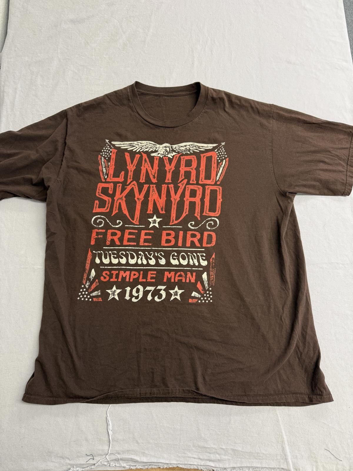 Designer Lynyrd Skynyrd Band Tee - Free Bird / Simple Kind of Man M Size US M / EU 48-50 / 2 - 1 Thumbnail