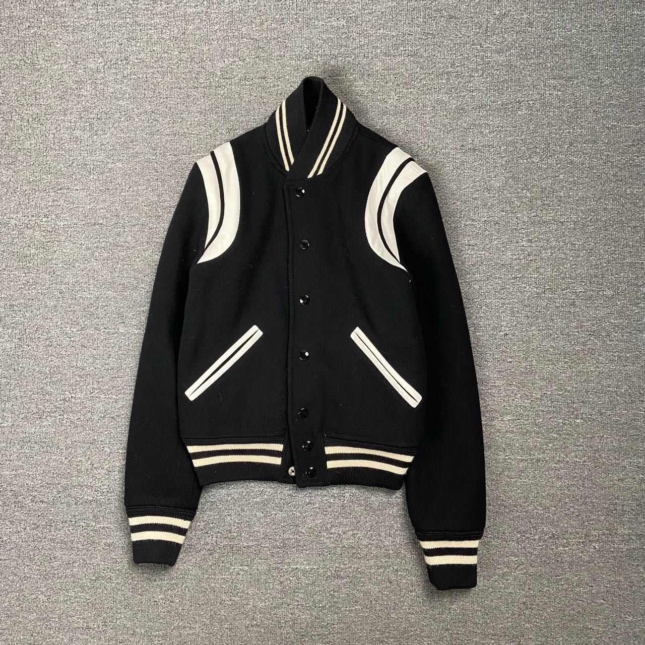 Saint Laurent Paris CD Saint Laurent Varsity Jacket Size US M / EU 48-50 / 2 - 1 Thumbnail