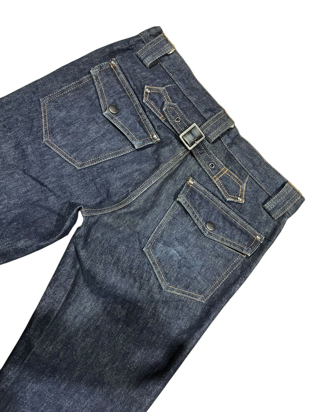 Shellac Avant Garde Shellac Flared Lowrise Jeans Size US 30 / EU 46 - 6 Thumbnail