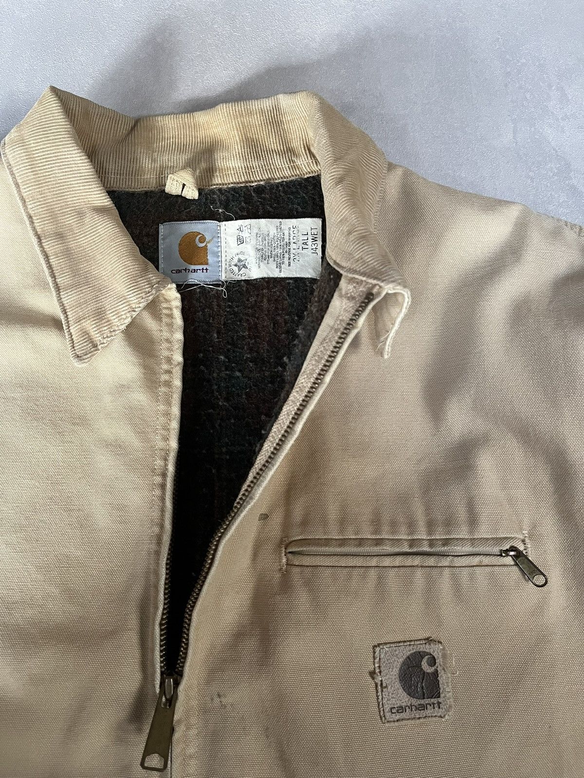 Carhartt Carhartt Detroit Jacket J43 WET Size US XXL / EU 58 / 5 - 4 Thumbnail