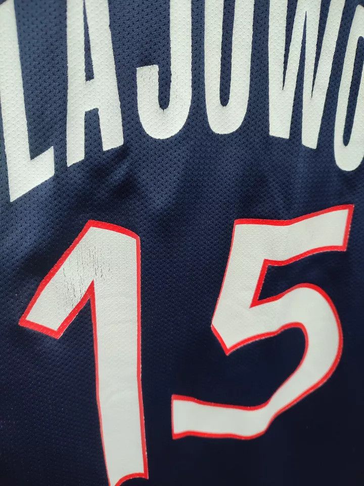 NBA Vintage Champion Hakeem Olajuwon Jersey Team USA NEW Nba Size US S / EU 44-46 / 1 - 9 Thumbnail