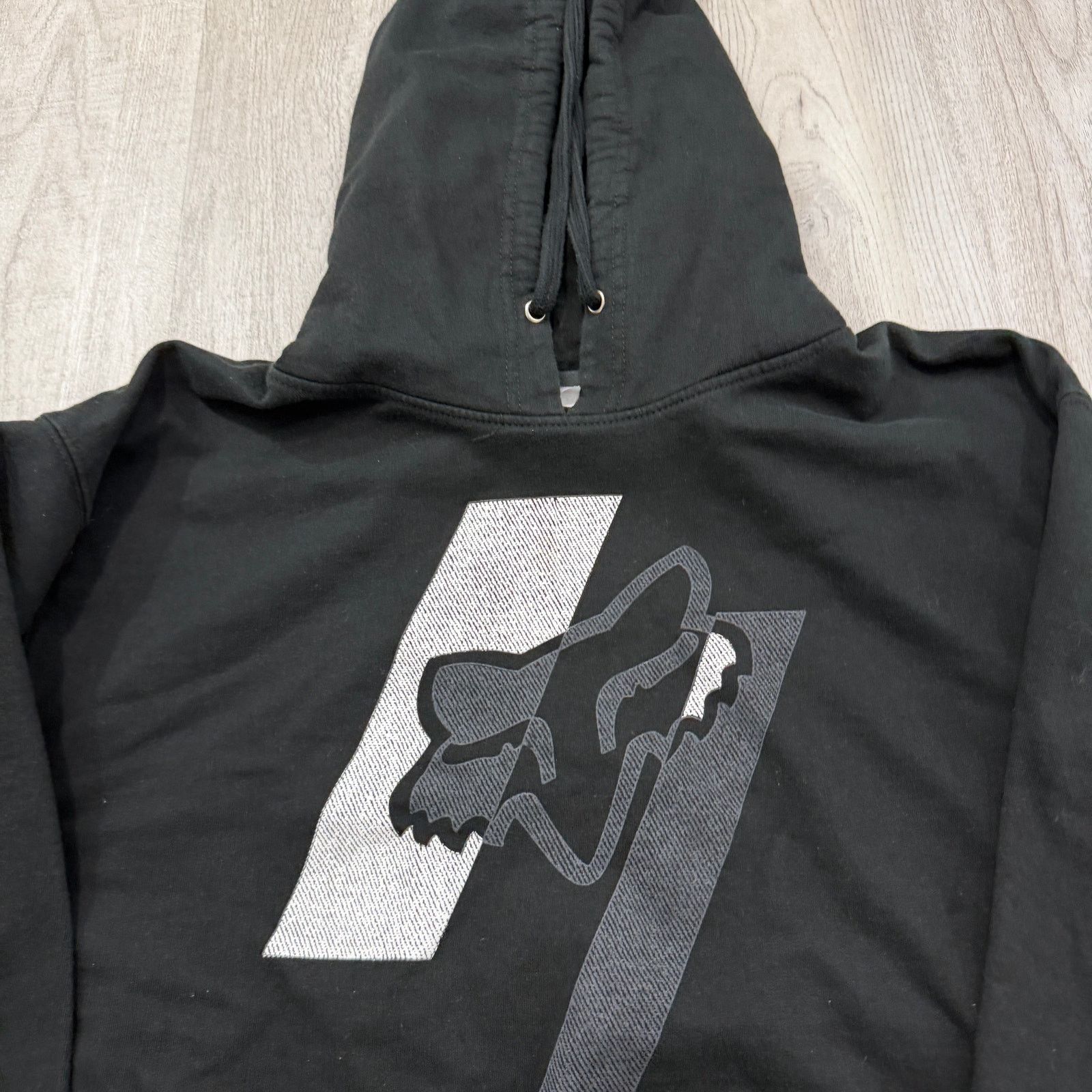 Fox Racing Vintage Fox Racing Hoodie Men's Large Black Motocross Size US L / EU 52-54 / 3 - 3 Thumbnail