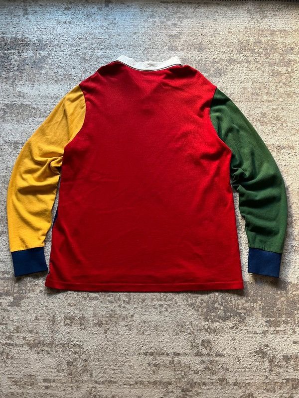 Polo Ralph Lauren Polo Ralph Lauren Sz XL Scribble Rugby Size US XL / EU 56 / 4 - 11 Thumbnail