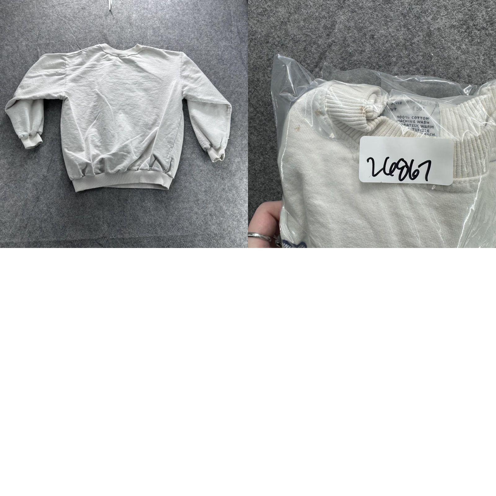 Guess VINTAGE GUESS Sweatshirt Mens Small White Graphic Crewneck Pullover 80s Size US S / EU 44-46 / 1 - 8 Thumbnail