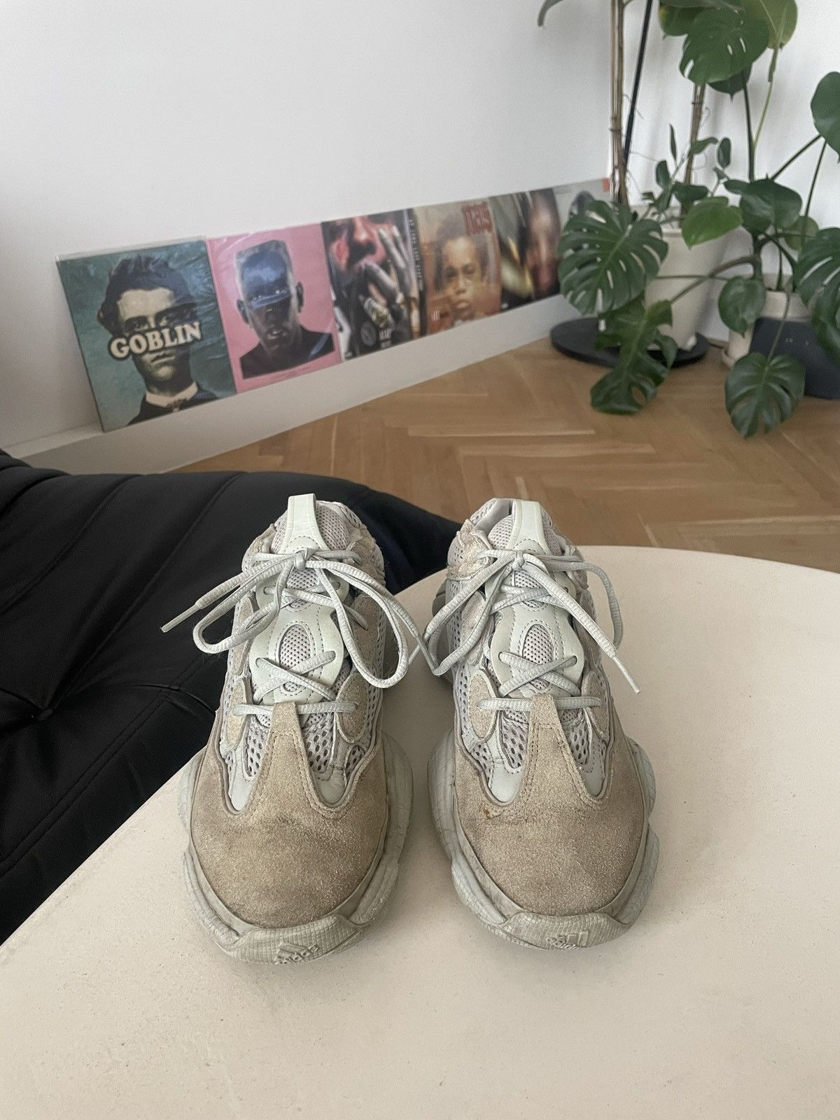 Adidas × Kanye West 2018 Adidas Yeezy 500 Salt Sneakers Yeezus Beige Kanye West Size US 7.5 / EU 40-41 - 2 Thumbnail