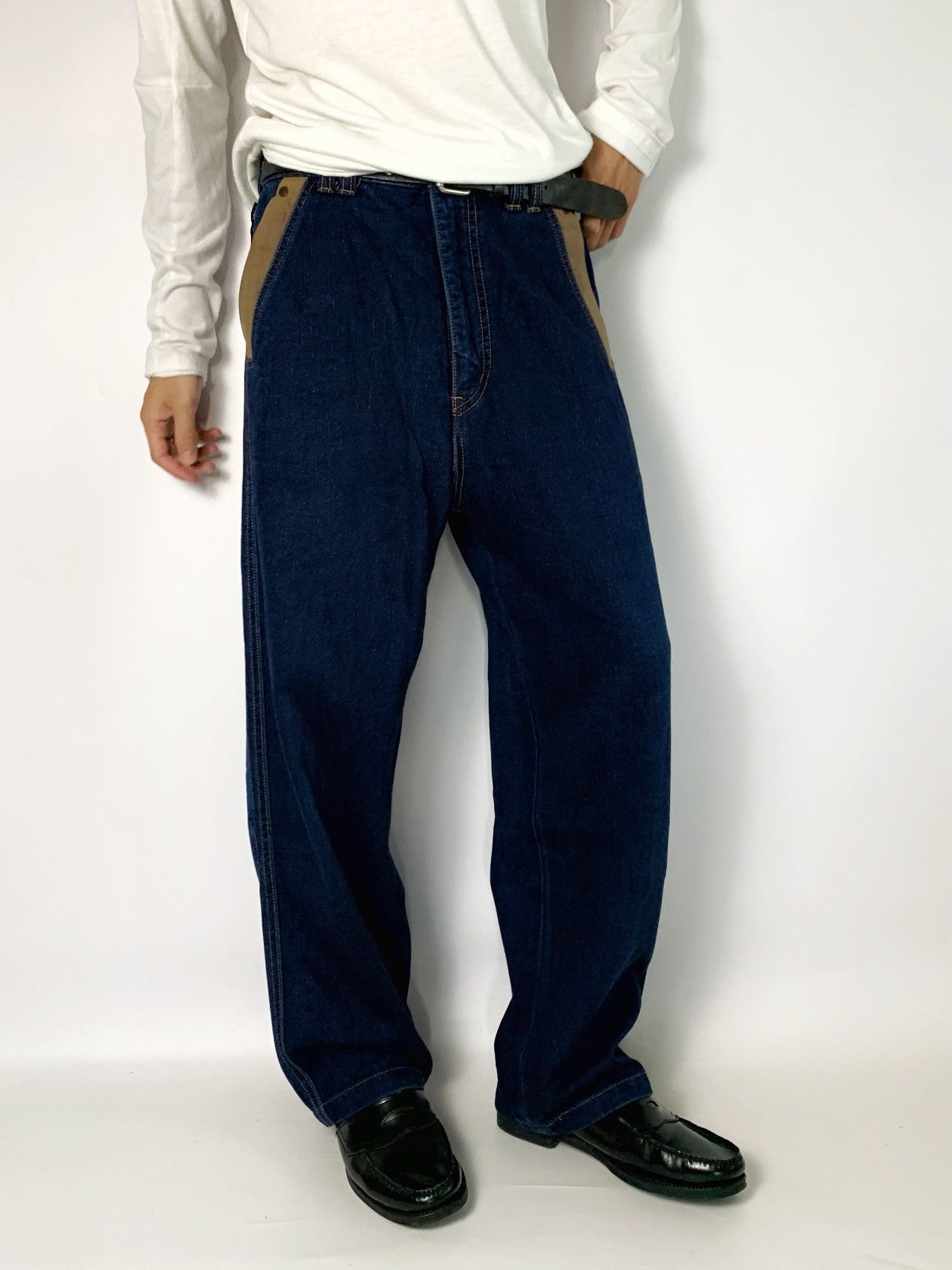 Hardy Amies HARDY AMIES JEANS PANT EMBROIDERY POCKET Size US 30 / EU 46 - 17 Thumbnail