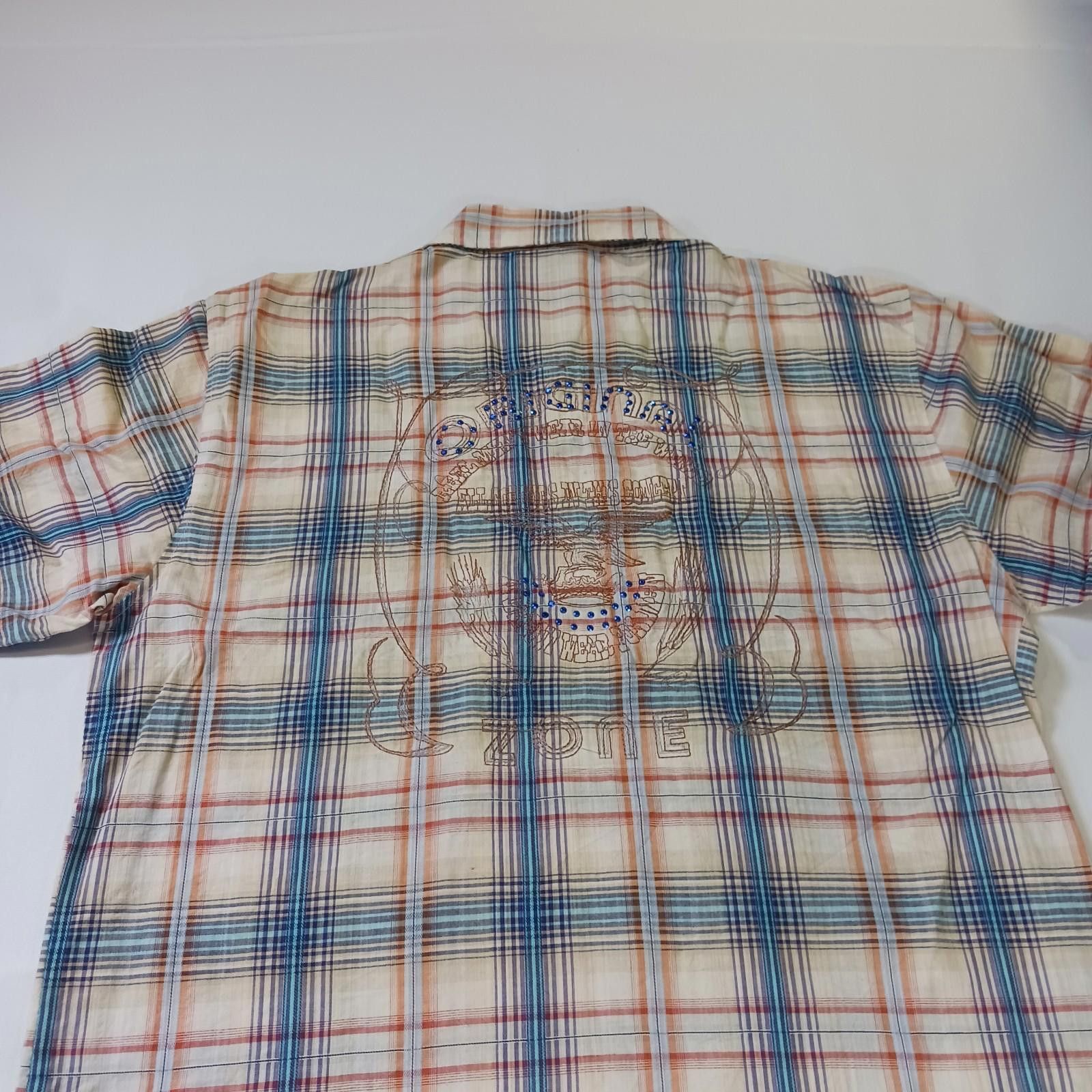 Other Evolution The Legend Original Men Short Sleeve Plaid Shirt L Size US L / EU 52-54 / 3 - 12 Thumbnail