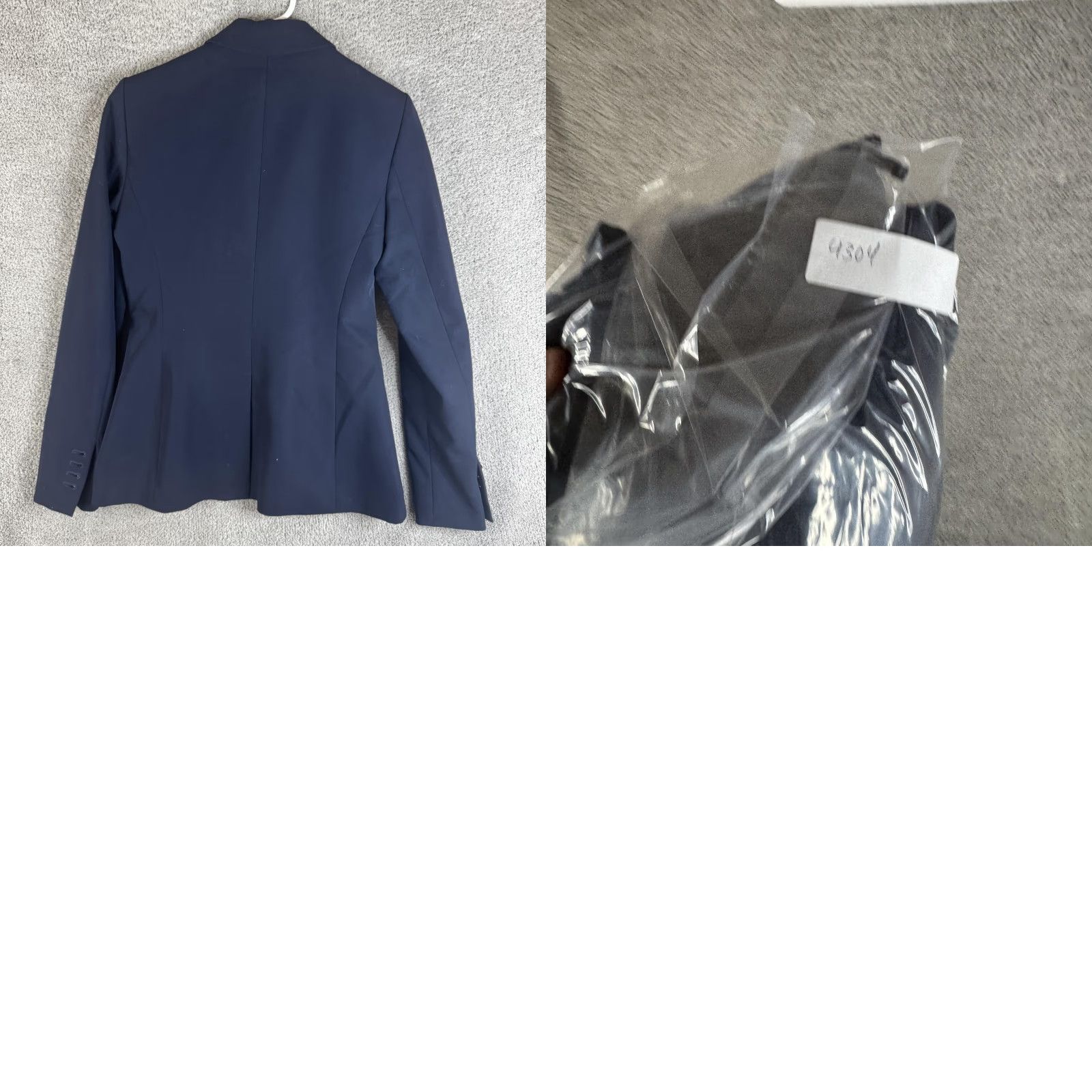 Tommy Hilfiger Tommy Hilfiger Blazer Womens 0 Navy One-Button Lined Gold Button Workwear Shirt (Corrected: Blazer is category) Size XS / US 0-2 / IT 36-38 - 9 Thumbnail