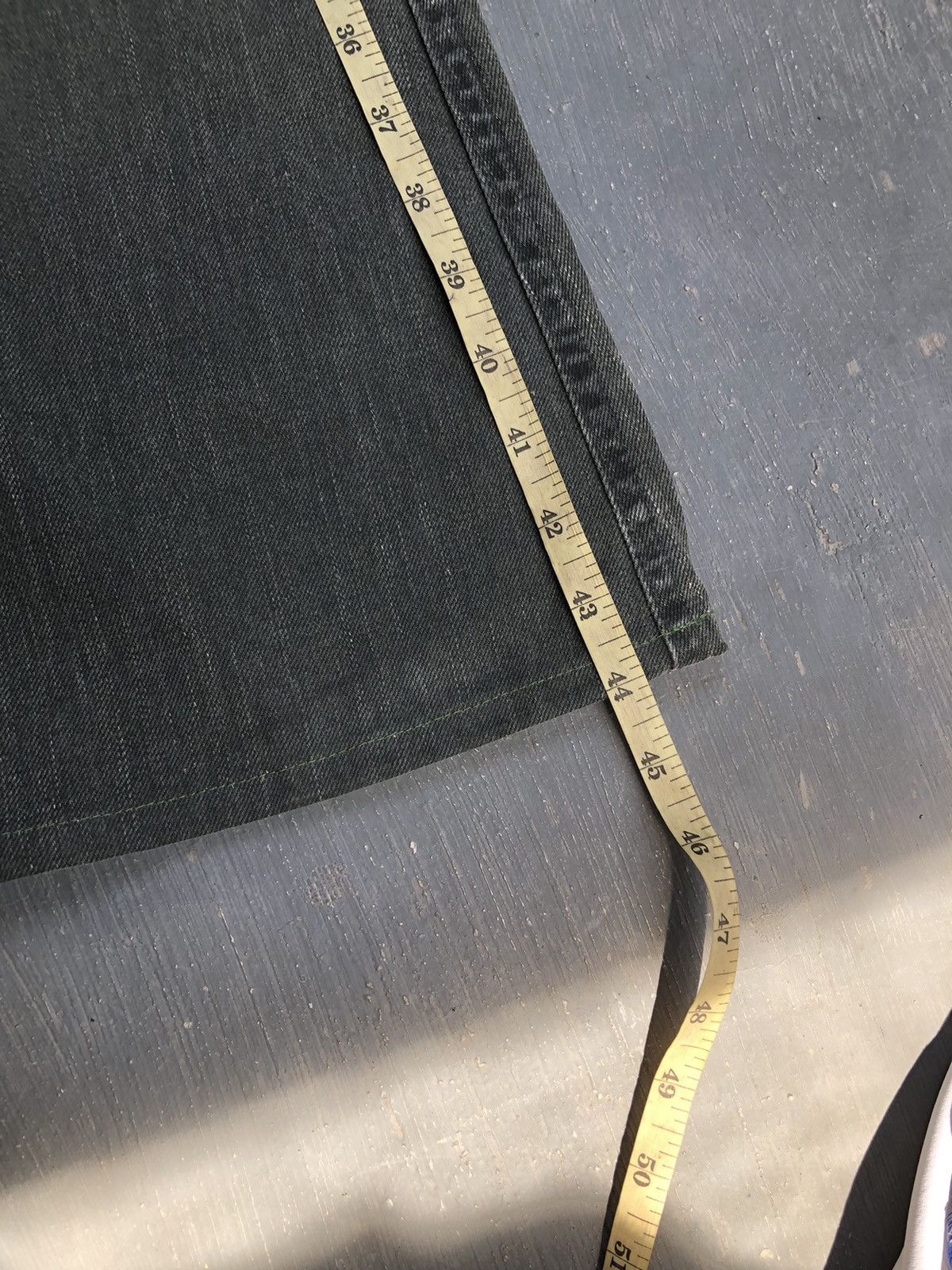 Japanese Brand × Le Grande Bleu (L.G.B.) Cimarron Twisted Flared Denim Size US 30 / EU 46 - 17 Thumbnail