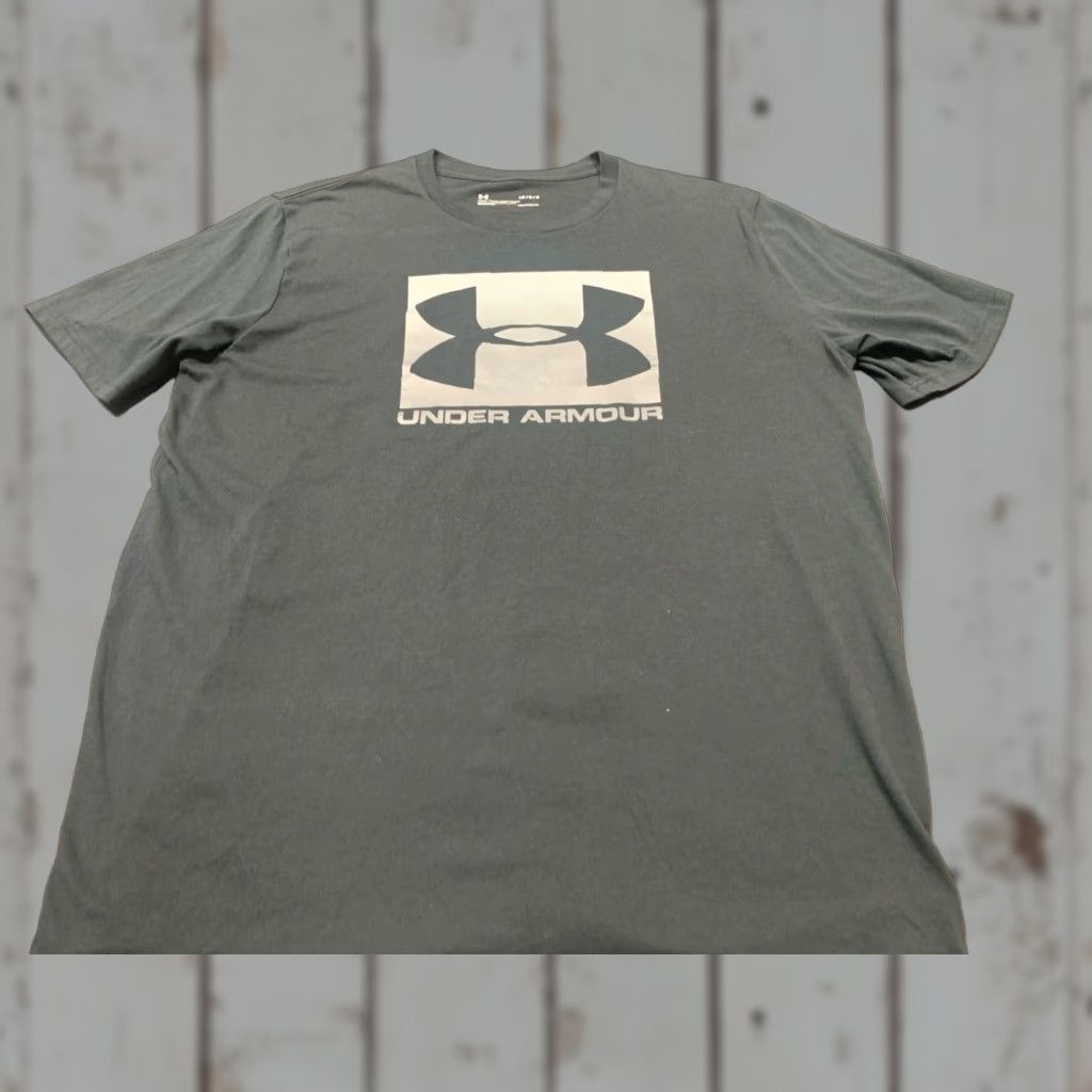 Under Armour Under Armour Mens Large Short Sleeve Loose Fit HeatGear Crew Neck T-Shirt Black Size US L / EU 52-54 / 3 - 1 Thumbnail
