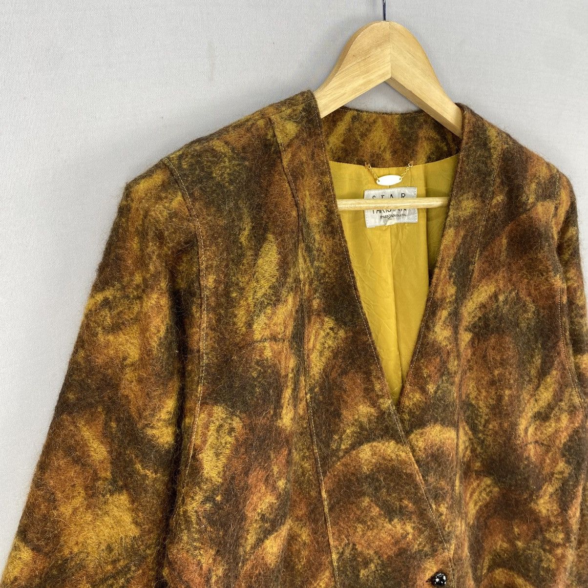 Japanese Brand Vintage 80’s Mohair Cardigan Kurt Cobain Style Size S / US 4 / IT 40 - 2 Thumbnail