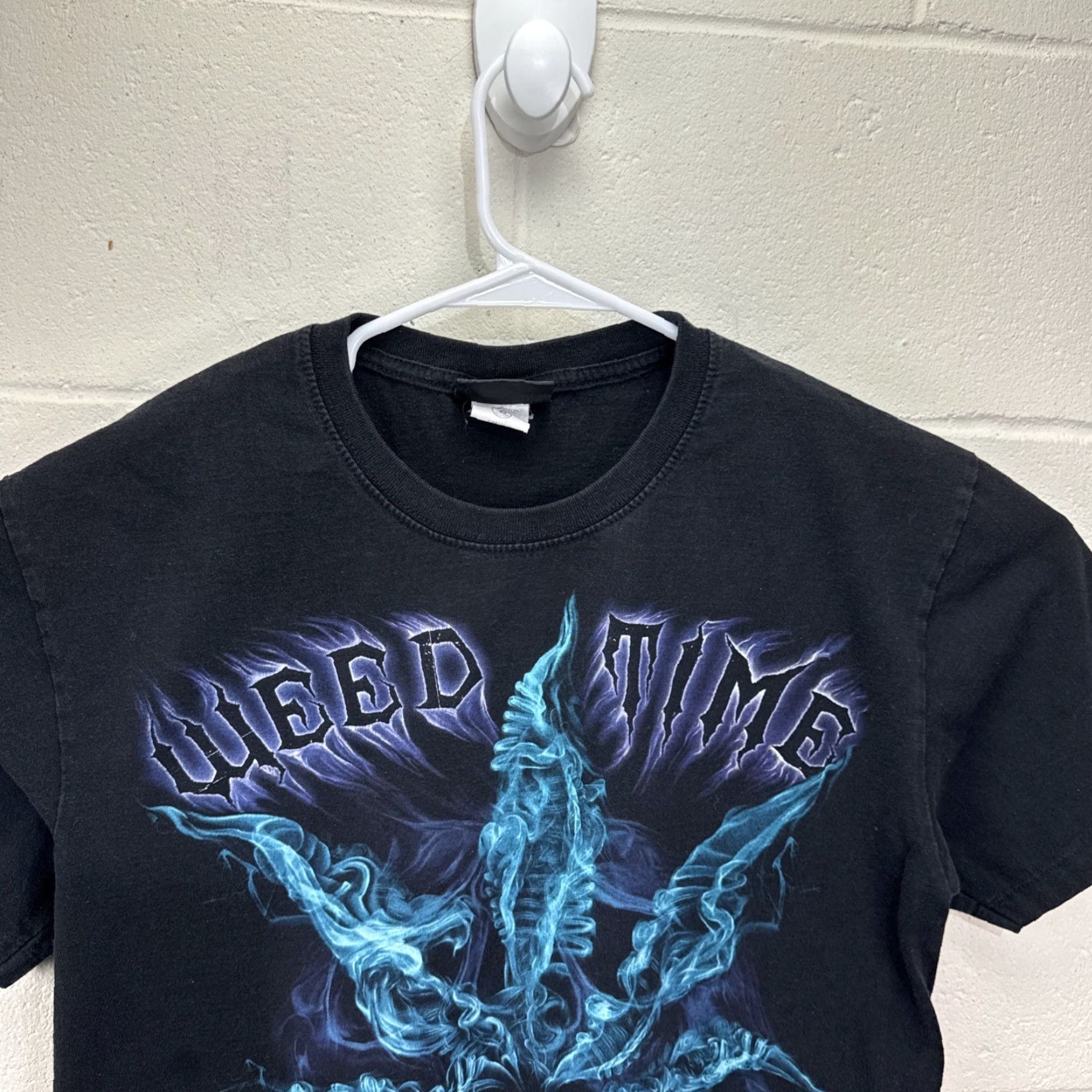 Vintage VINTAGE Jays Rock Black T-Shirt Men Large Weed Pot Leaf Graphic Glow in the Dark 90s Stoner Fashion Size US L / EU 52-54 / 3 - 5 Thumbnail