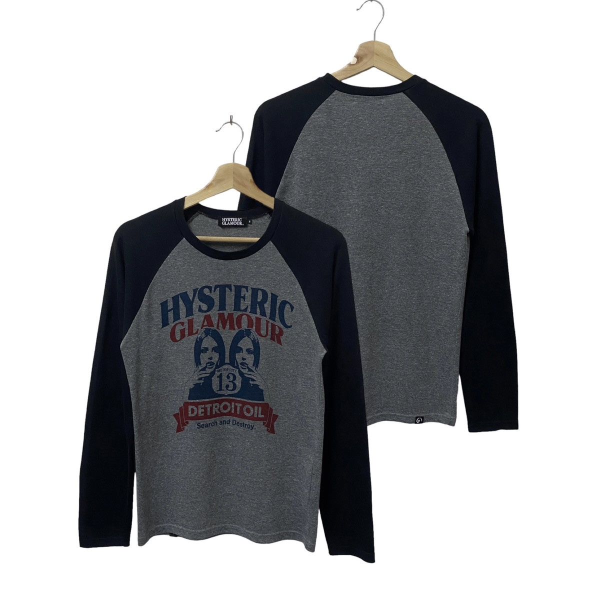 【希少】HYSTERIC GLAMOUR HYSTERiC DestroyTee Hysteric Glamour “search and destroy” Devil Night T shirt