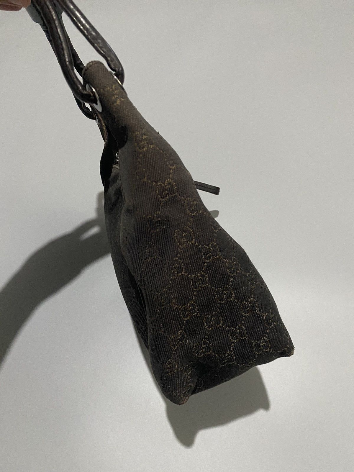 Gucci Gucci Canvas GG Monogram Shoulder Bag Size ONE SIZE - 4 Thumbnail