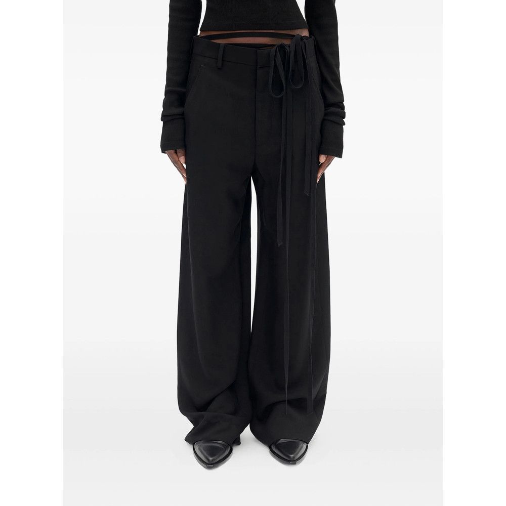 Ann Demeulemeester BLACK Trousers - Palazzo Pants