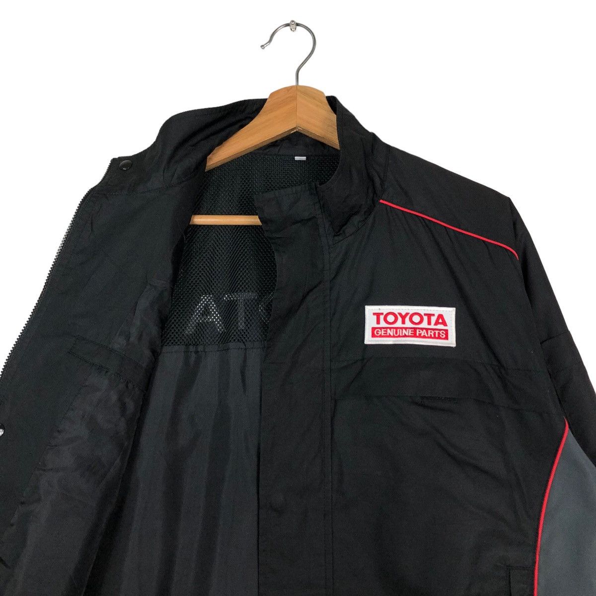 Japanese Brand 🔥Vintage Bomber Jacket Racing Toyota Genuine Parts Size US M / EU 48-50 / 2 - 12 Thumbnail
