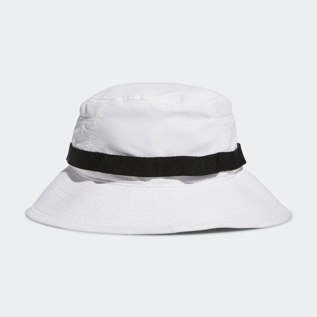 Adidas ADIDAS Unisex Originals White Webbing Boonie UPF 50 Sun Prot Size ONE SIZE - 3 Thumbnail