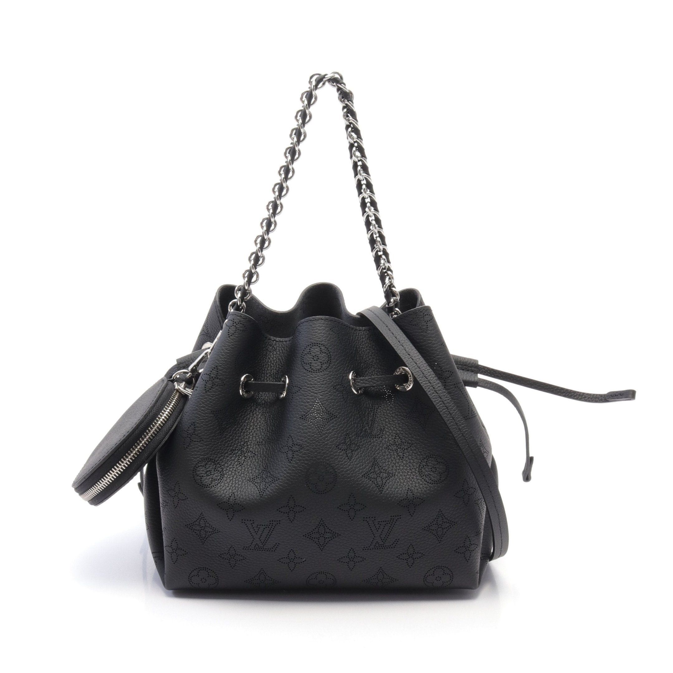 Louis Vuitton Louis Vuitton Bella Mahina Noir Shoulder Bag Leather Black Size ONE SIZE - 1 Thumbnail
