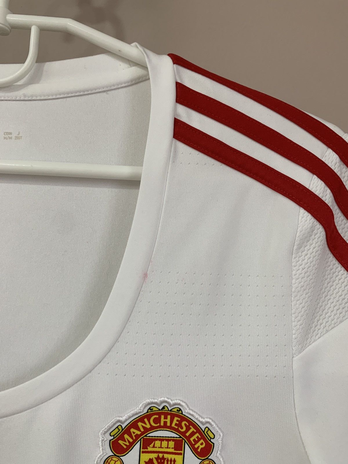 Adidas Womens Manchester United Football Shirt Adidas Soccer Sz M Size M / US 6-8 / IT 42-44 - 5 Thumbnail