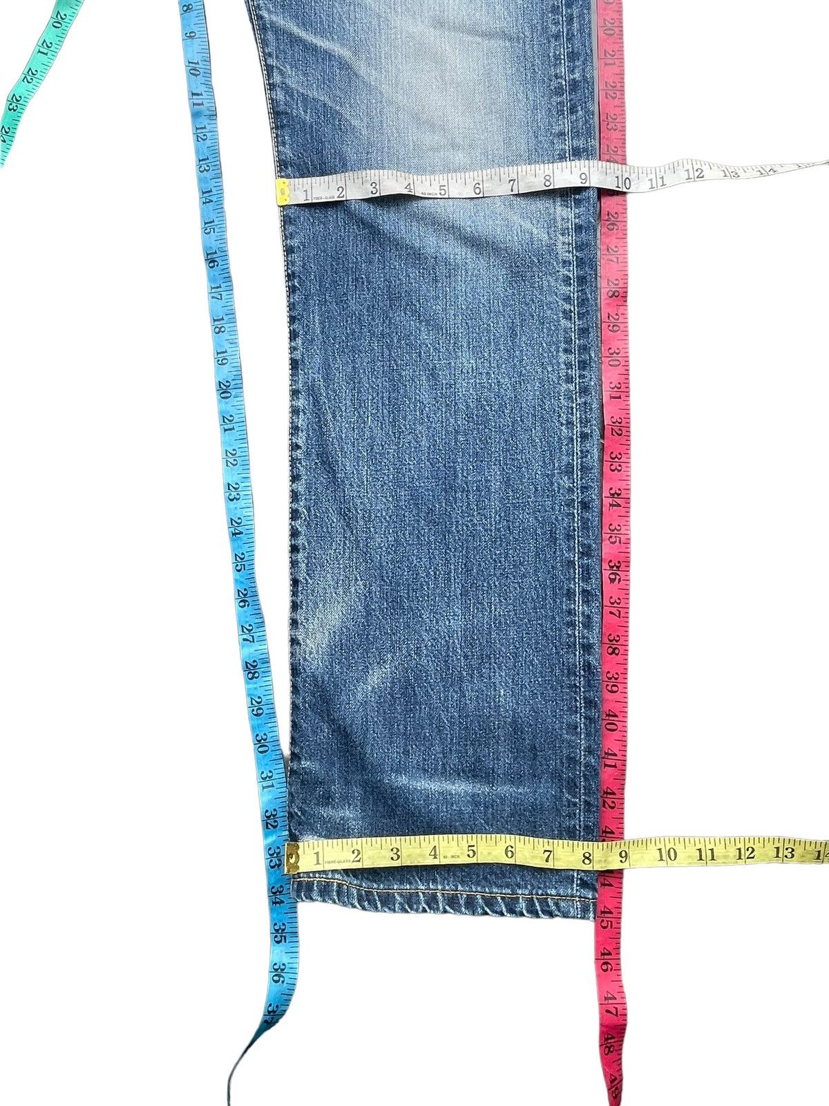 Edwin Vintage Edwin ED05 Faded Denim Size US 34 / EU 50 - 13 Thumbnail