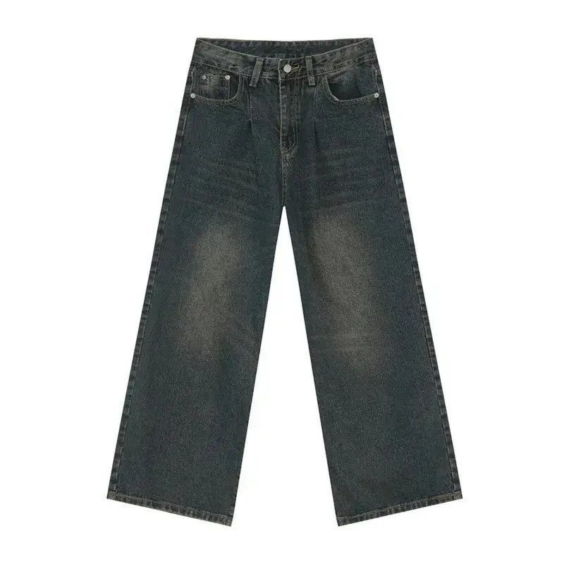 Japanese Brand Retro loose straight leg jeans Size US 32 / EU 48 - 3 Thumbnail
