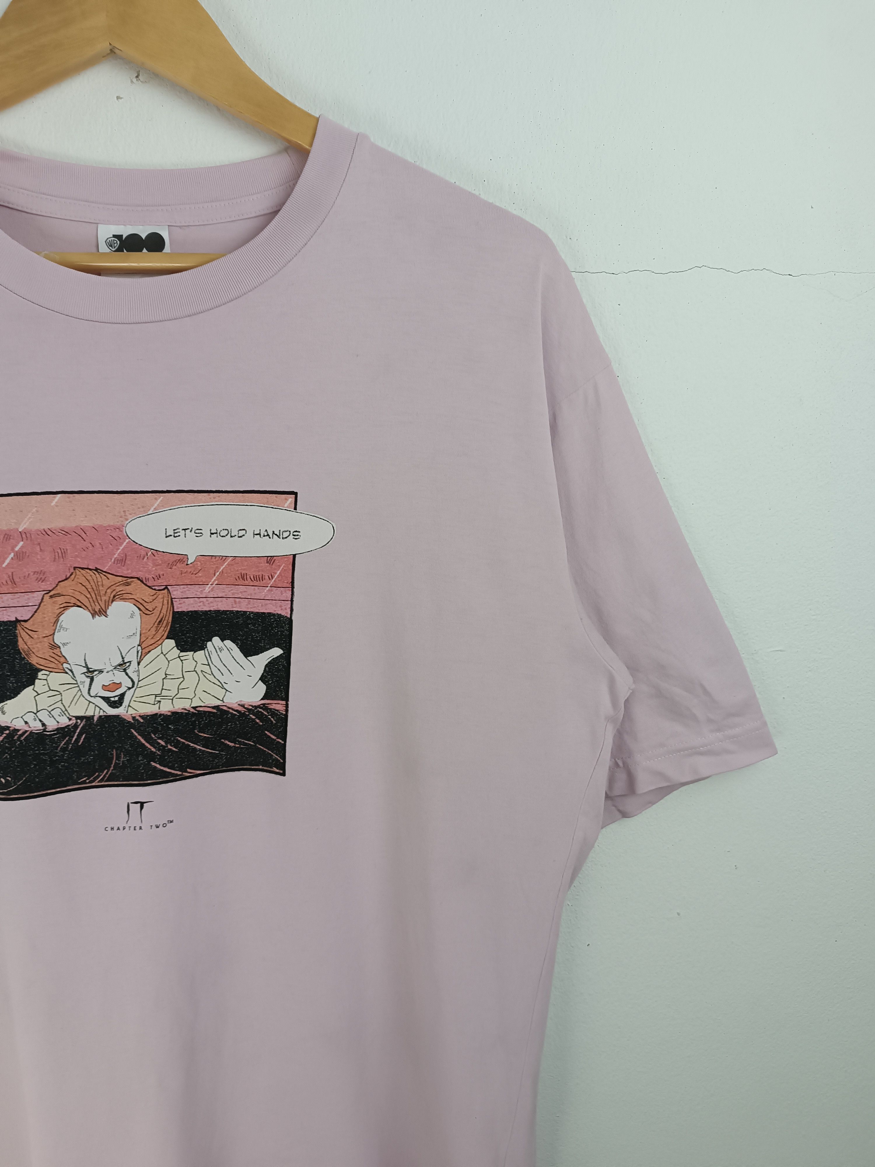 Vintage VINTAGE IT PENNYWISE CLOWN SCARY HORROR MOVIE TEE Size US M / EU 48-50 / 2 - 6 Thumbnail