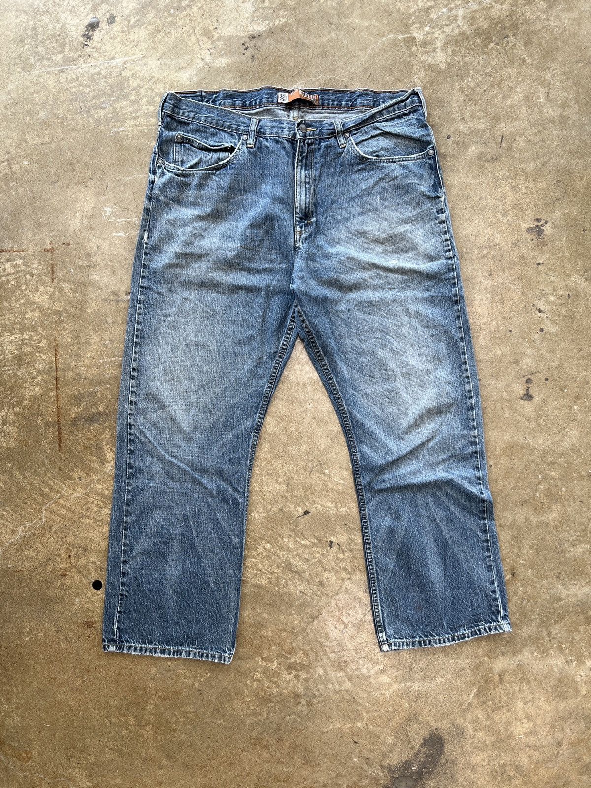Lee Lee Dungarees Relaxed Bootcut sz. 36 Size US 36 / EU 52 - 2 Thumbnail