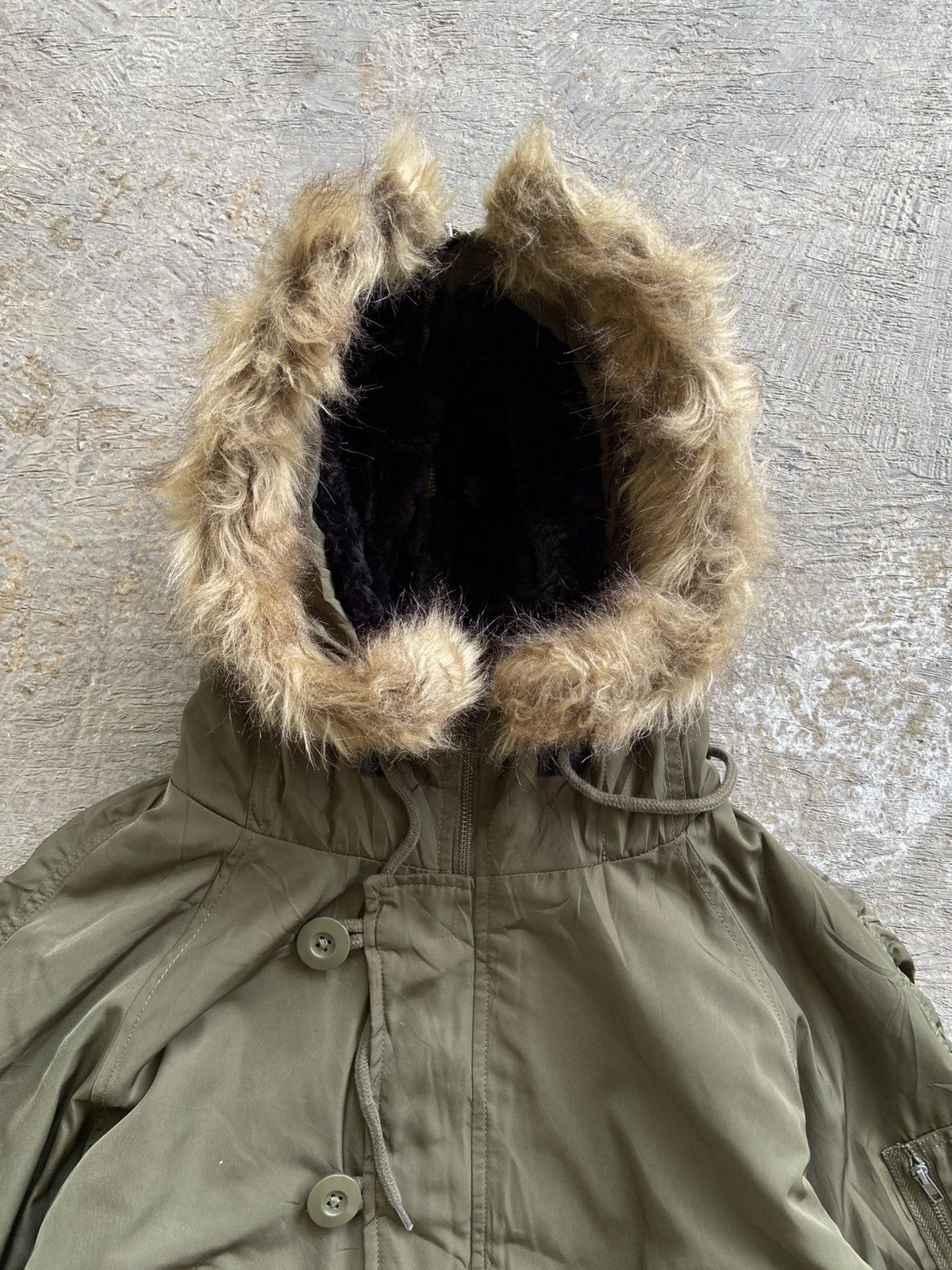 Japanese Brand 2000s Browny Standard - Cyber Apocalypse Style Fur Jacket Size US M / EU 48-50 / 2 - 4 Thumbnail