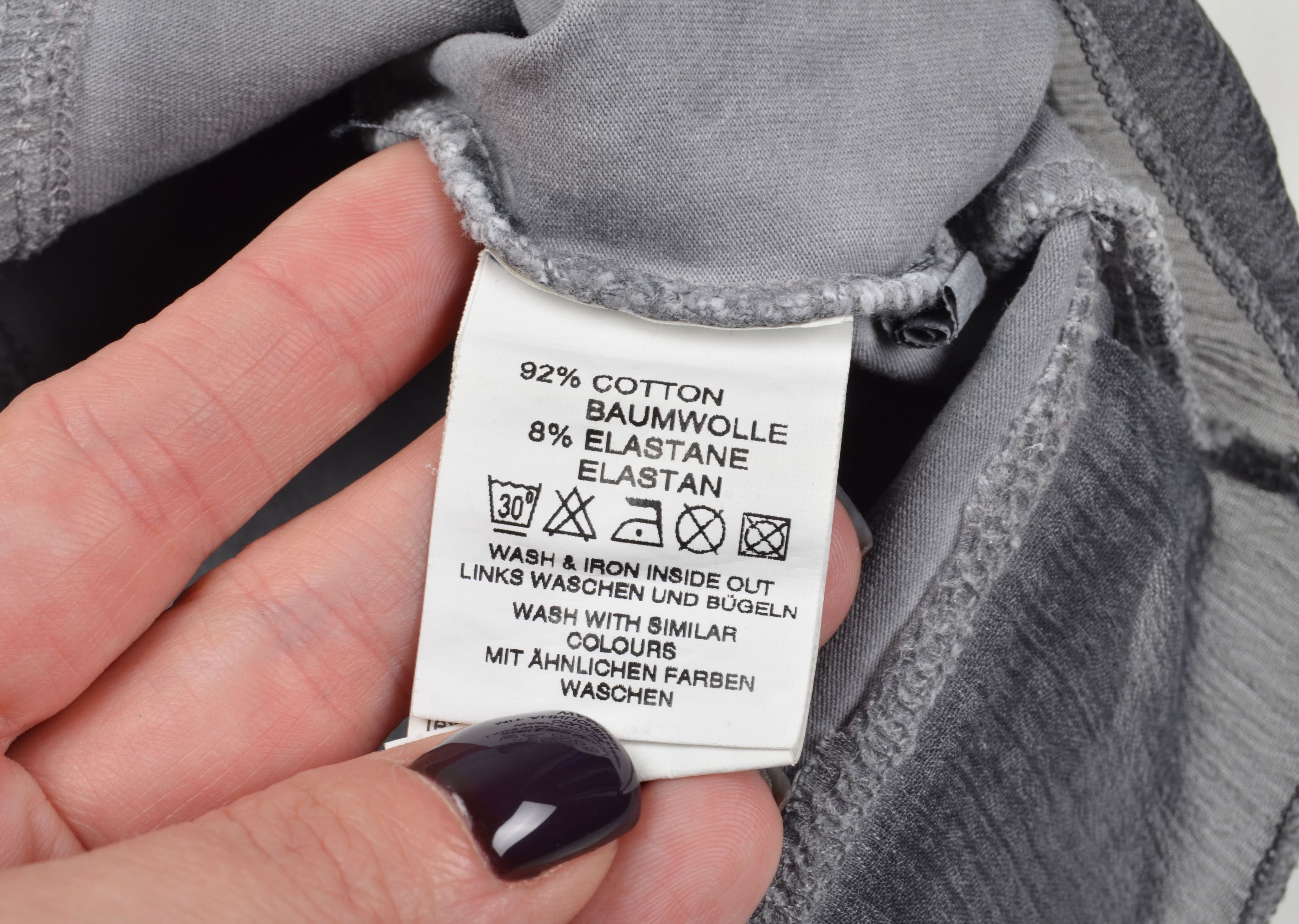 Designer × Vintage Vintage Tredy Y2K Fairy Cottage Gray Mini Skirt Size 25" / US 0 / IT 36 - 9 Thumbnail