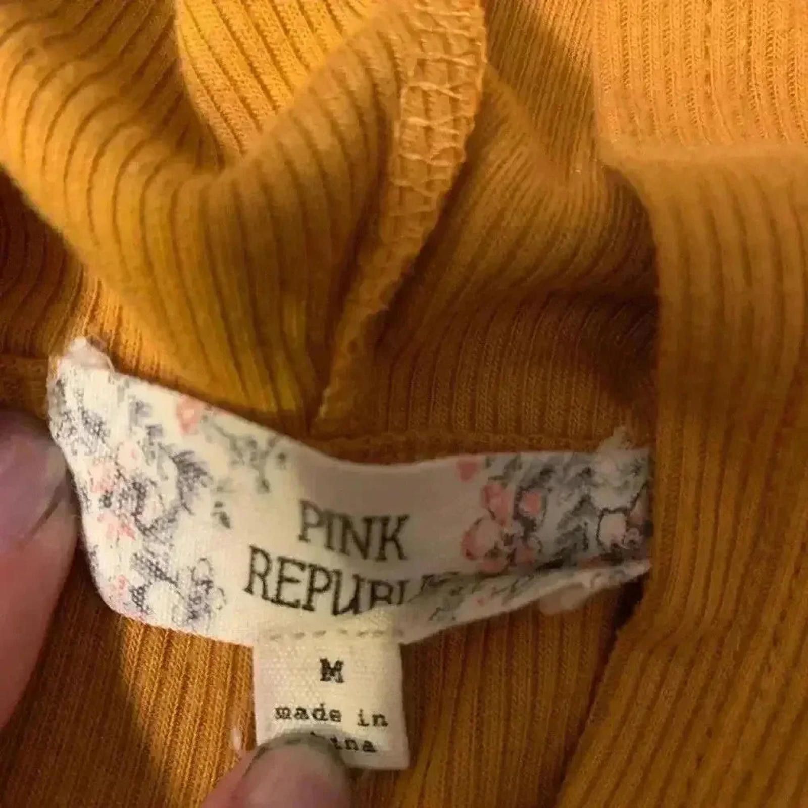 Designer Pink Republic Cozy Hooded Sweatshirt Size M / US 6-8 / IT 42-44 - 4 Thumbnail