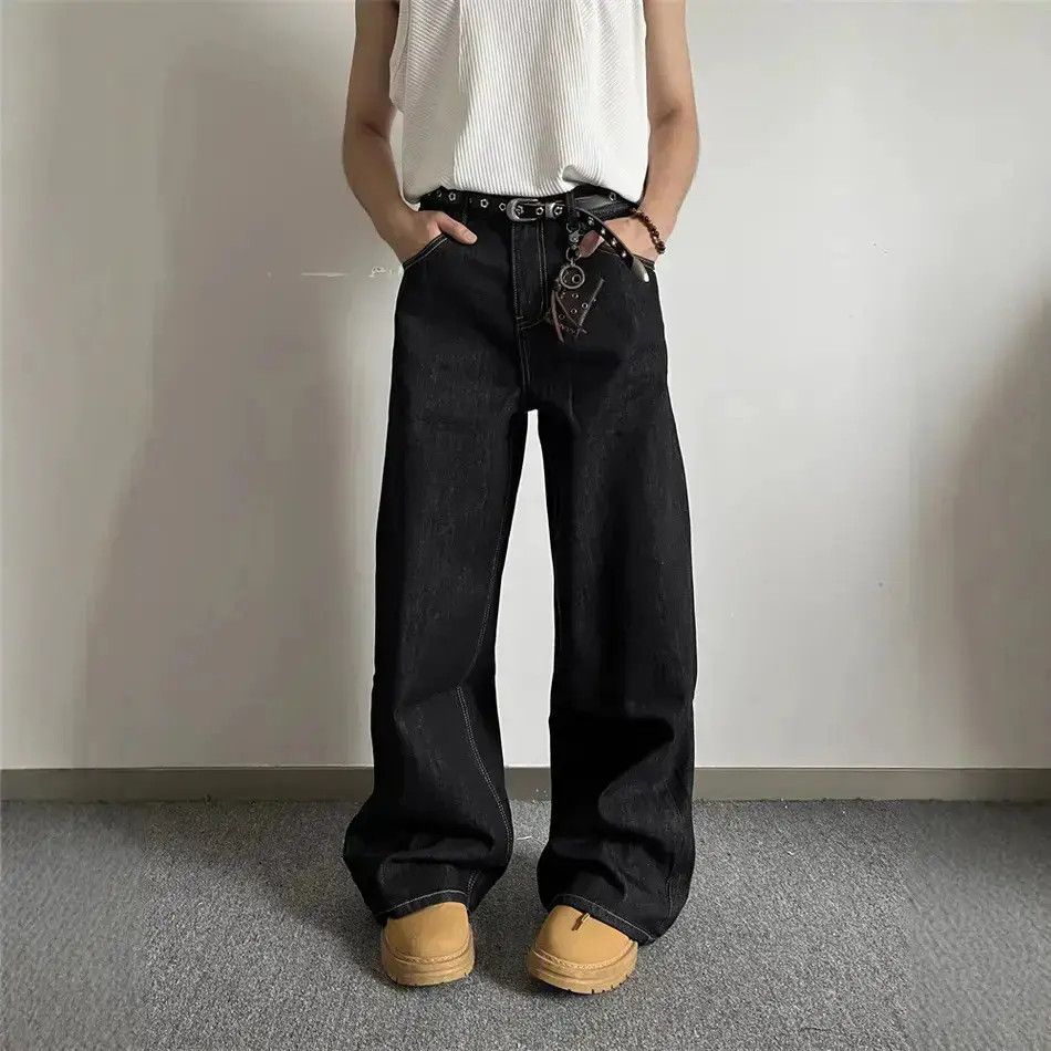 Japanese Brand Retro straight leg micro flared jeans Size US 32 / EU 48 - 6 Thumbnail