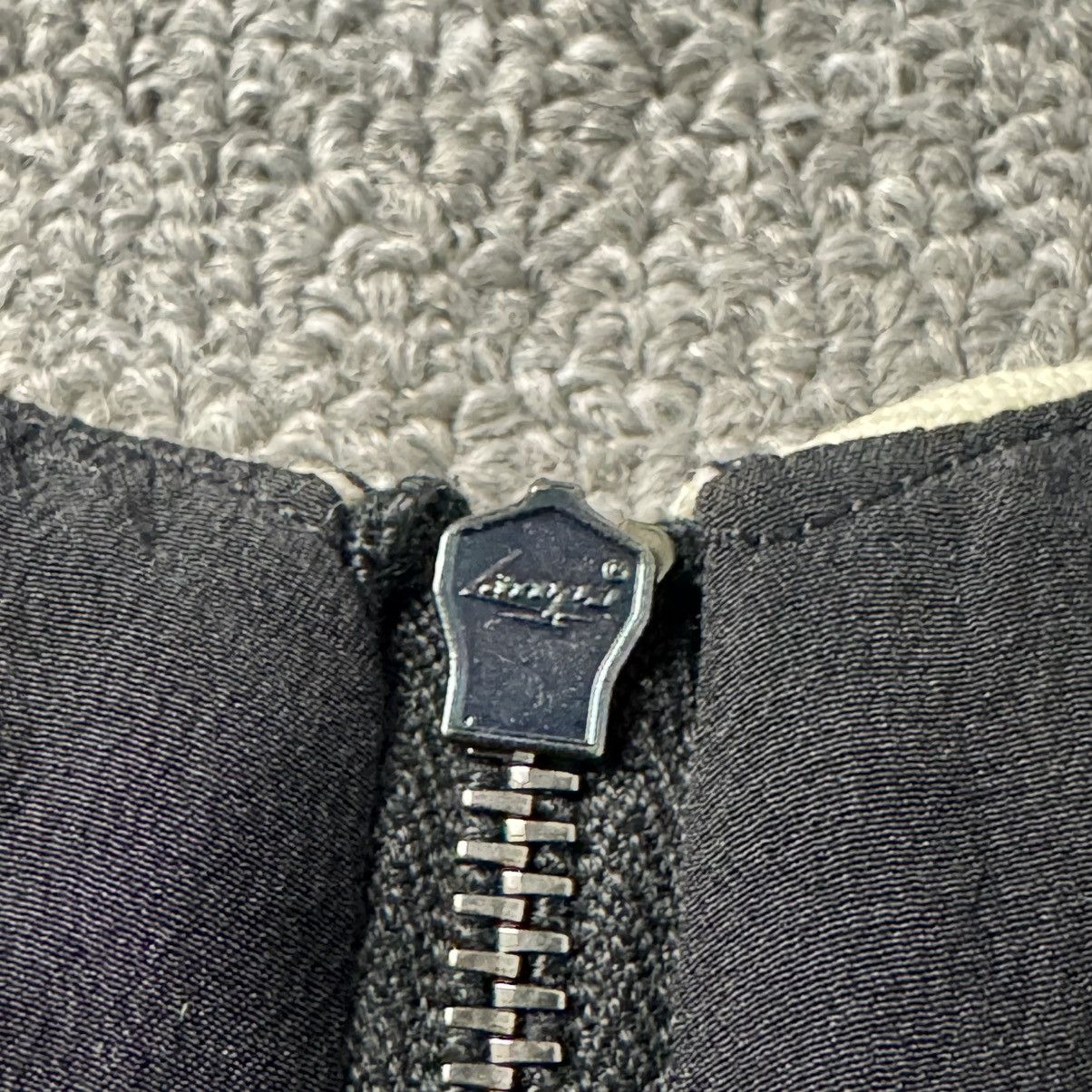 Burberry Prorsum Burberry - Wool Black and White Speckle Shift Dress Size XS / US 0-2 / IT 36-38 - 9 Thumbnail