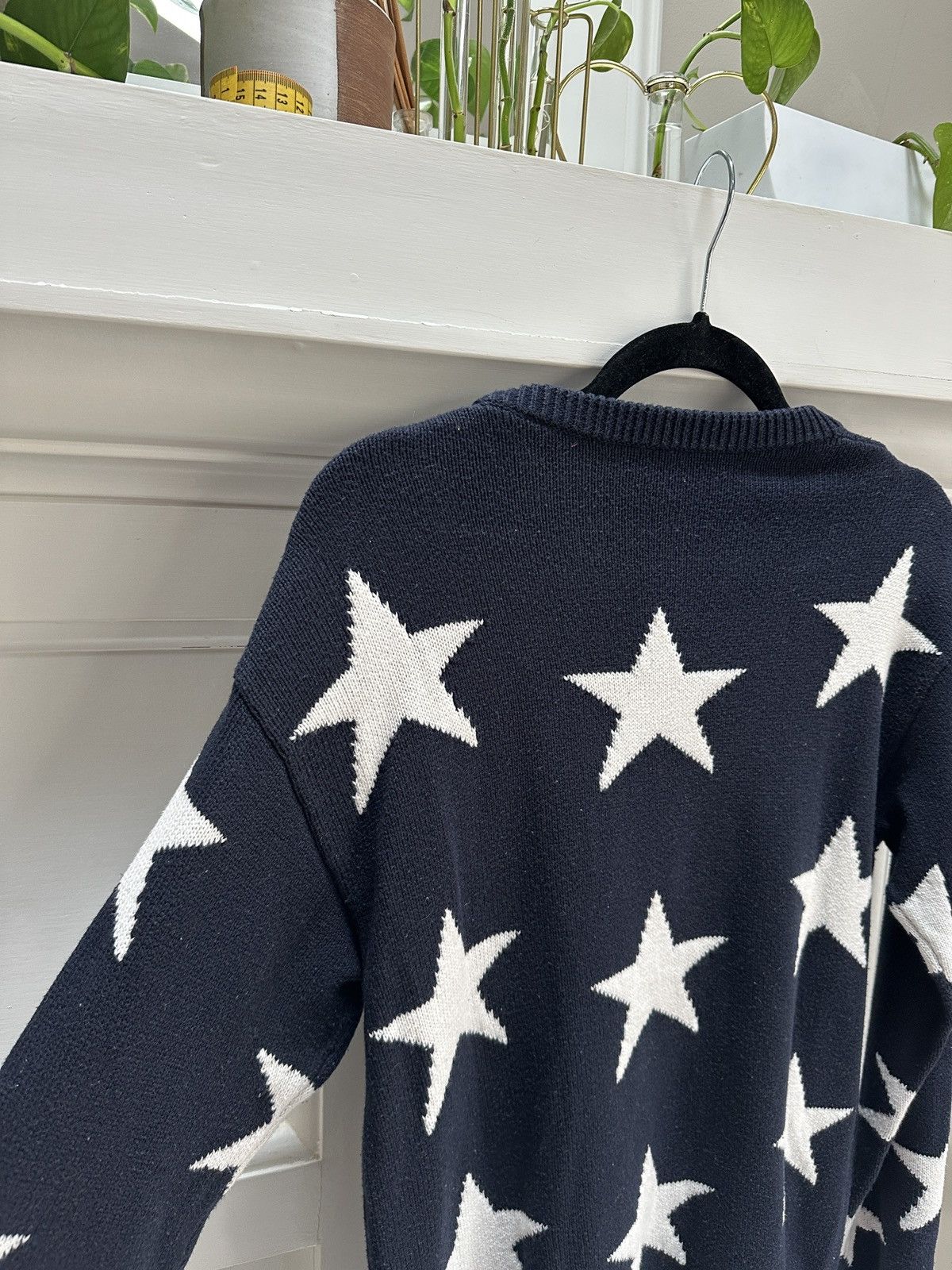 Sandro Knitted Acrylic Star Sweater Size US S / EU 44-46 / 1 - 5 Thumbnail