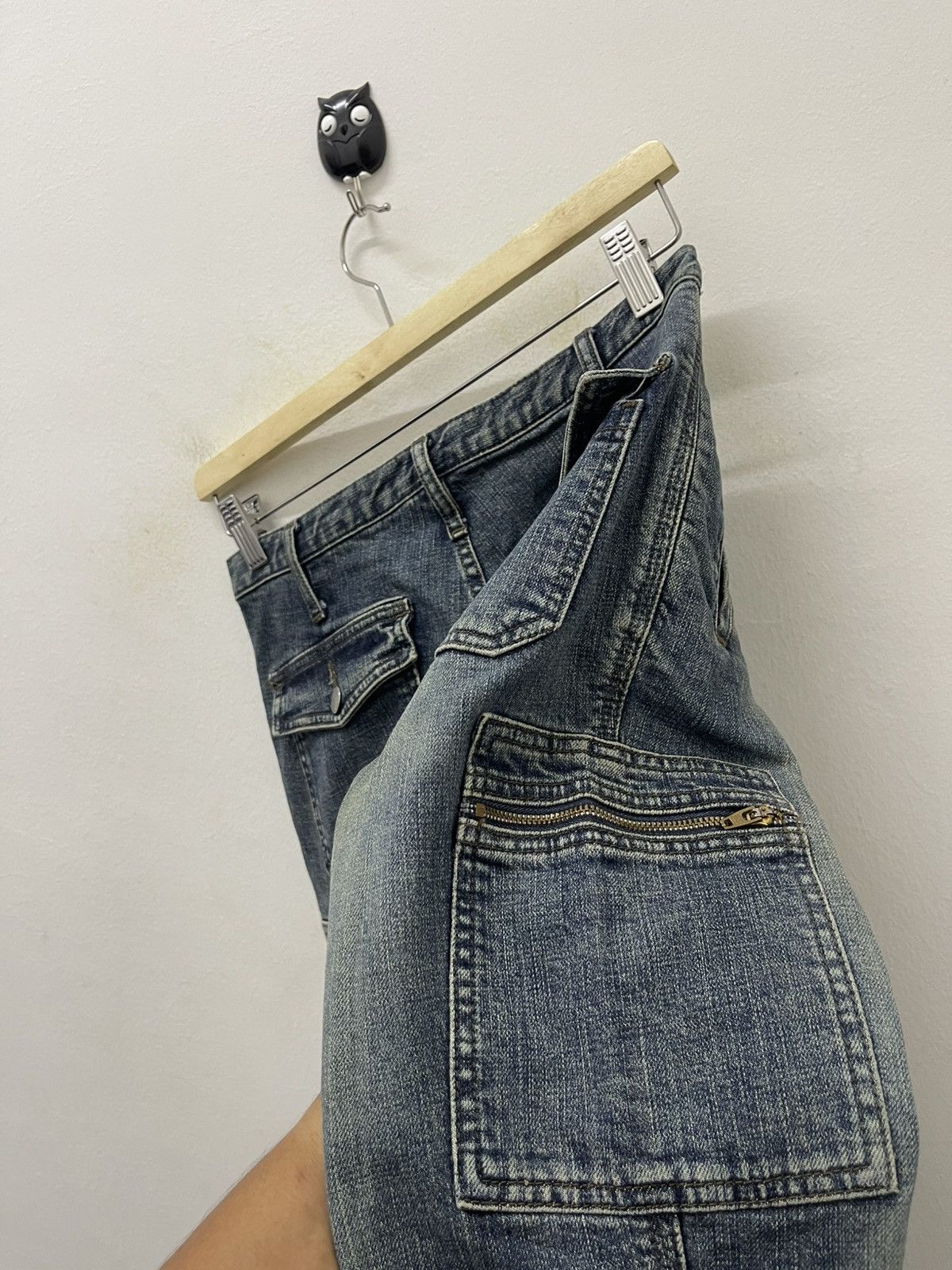 Global Work Vintage GLOBAL WORK Japanese Flare ifsixwasnine LGB Style Size US 27 - 5 Thumbnail
