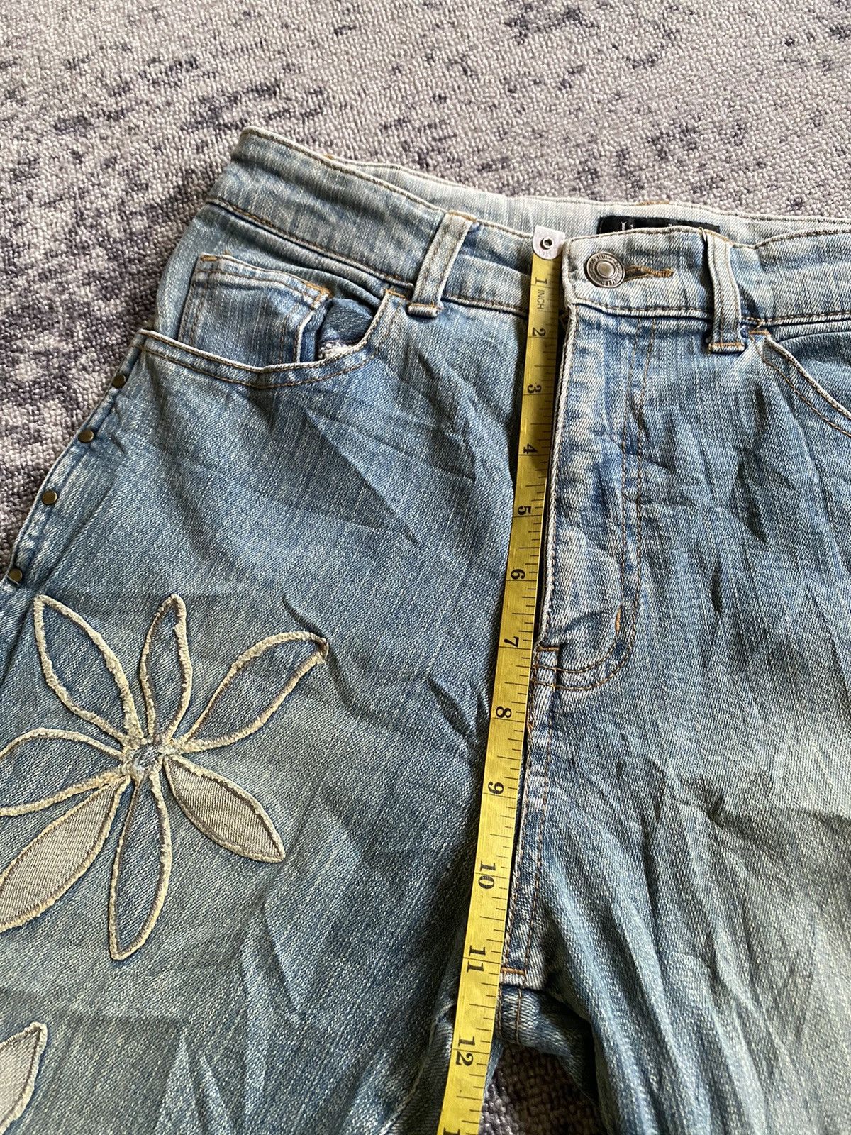 Hysteric Glamour × If Six Was Nine × Japanese Brand Y2k Live claire ifsixwasnine flare jeans Size 29" - 14 Thumbnail