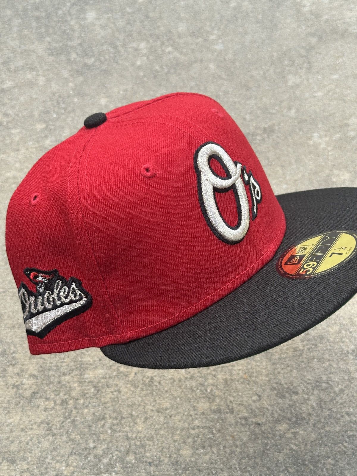 MLB × New Era Baltimore Orioles Letterman Two Tone Fitted 7 1/4 Size ONE SIZE - 1 Thumbnail