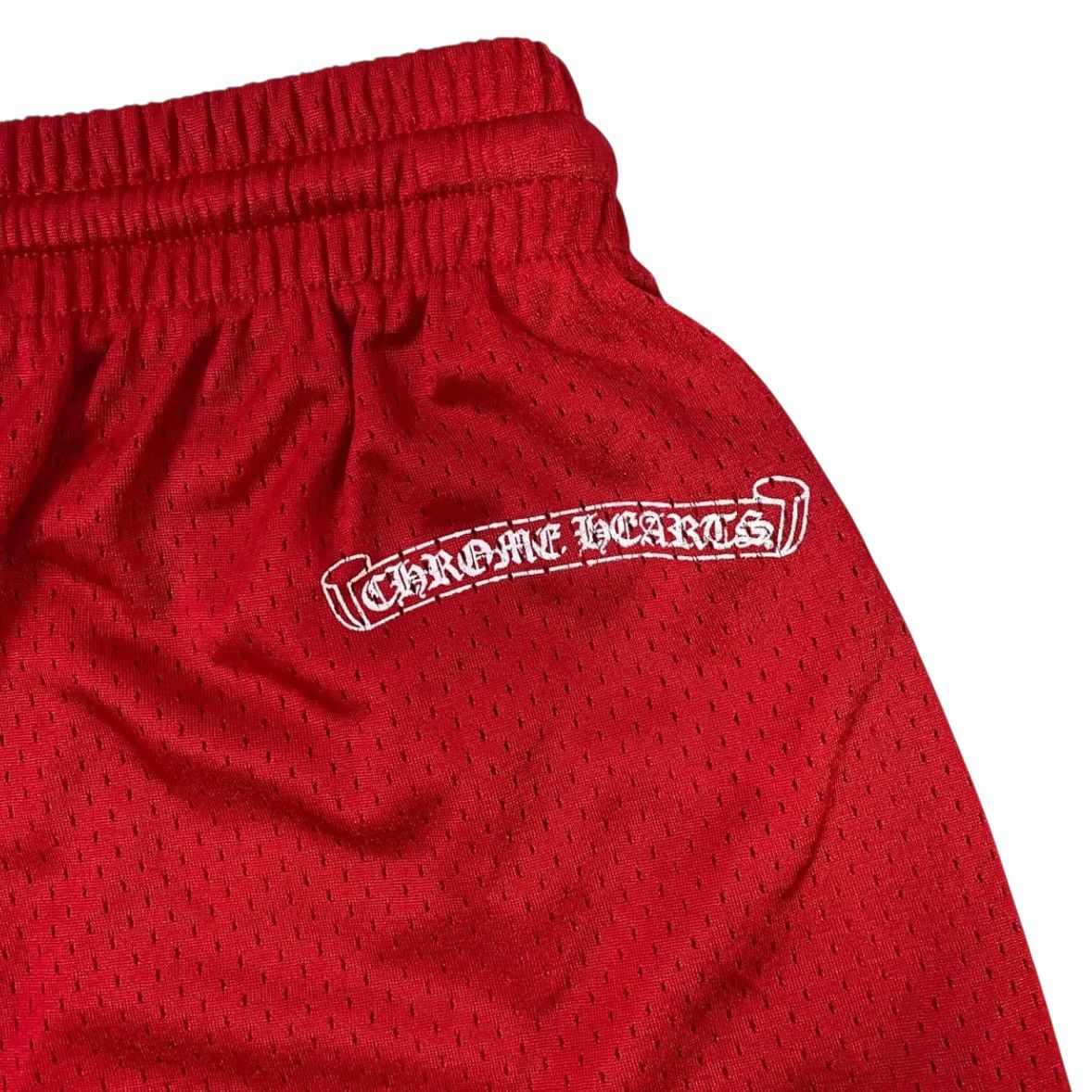 Chrome Hearts Mattyboy Mesh Shorts RED Size US 34 / EU 50 - 5 Thumbnail