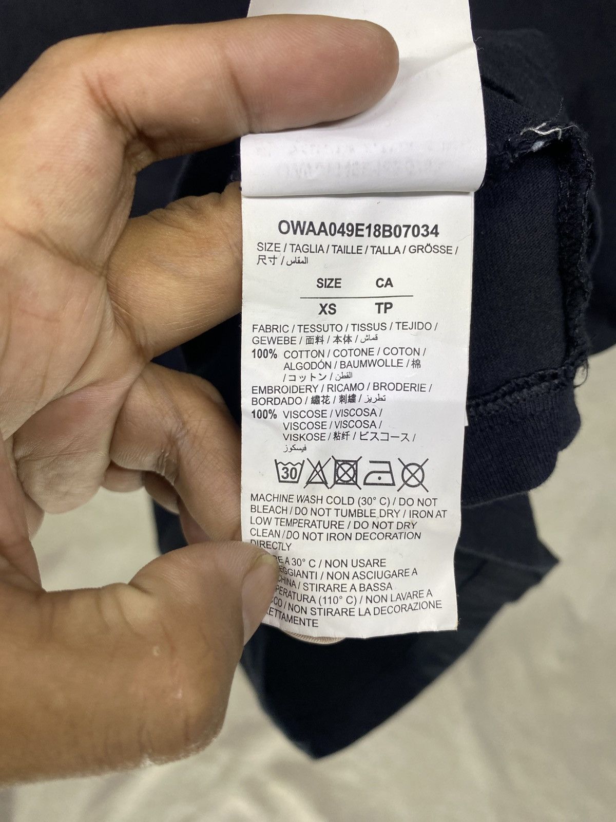 Off-White Off-White Shirt Fall Winter 18-19 Size XS / US 0-2 / IT 36-38 - 6 Thumbnail