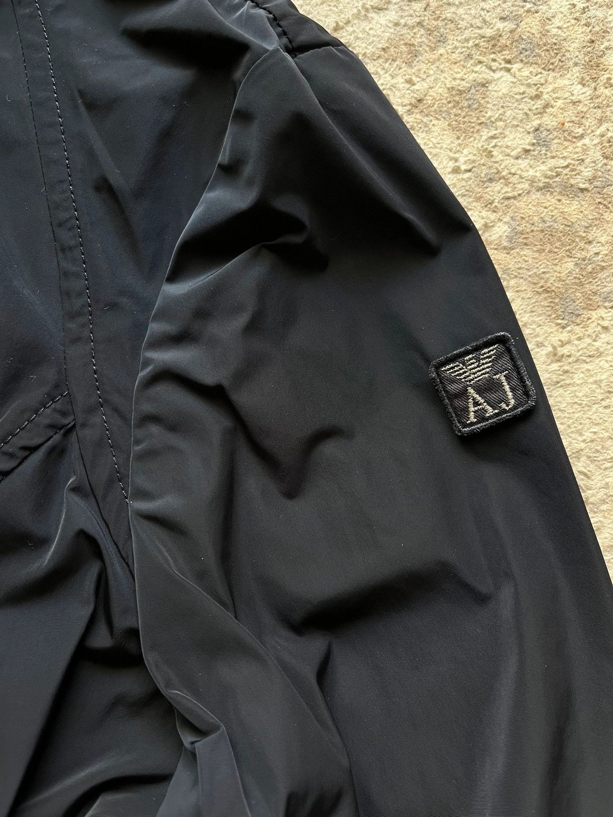Emporio Armani Armani Jeans Jacket Sz 10 / M / 46 2010s Windbreaker Size M / US 6-8 / IT 42-44 - 14 Thumbnail