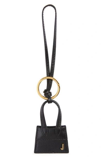 Jacquemus o1mle0325 Size: OS / Le Porte Cle Chiquito Bag in Black Size ONE SIZE - 2 Thumbnail
