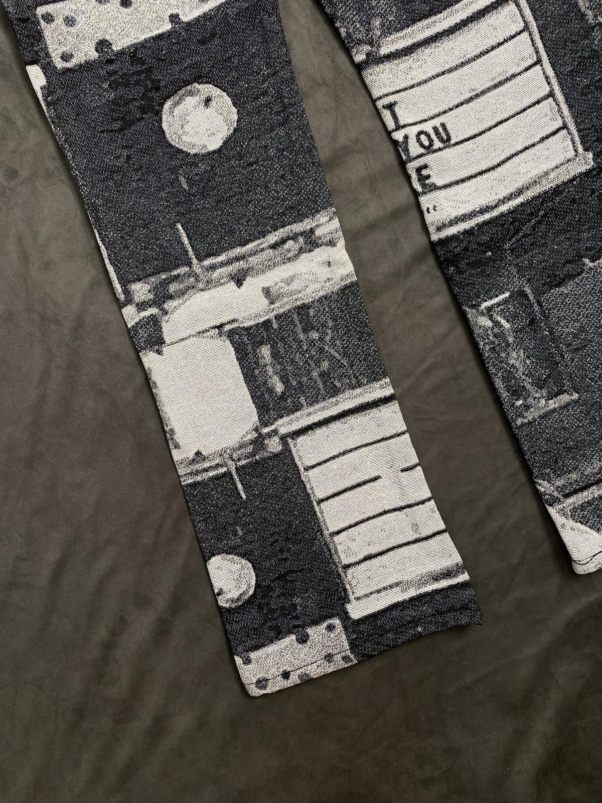 Japanese Brand Deadstock A Good Bad Influence Jacquard Flair Pants M Size US 30 / EU 46 - 7 Thumbnail