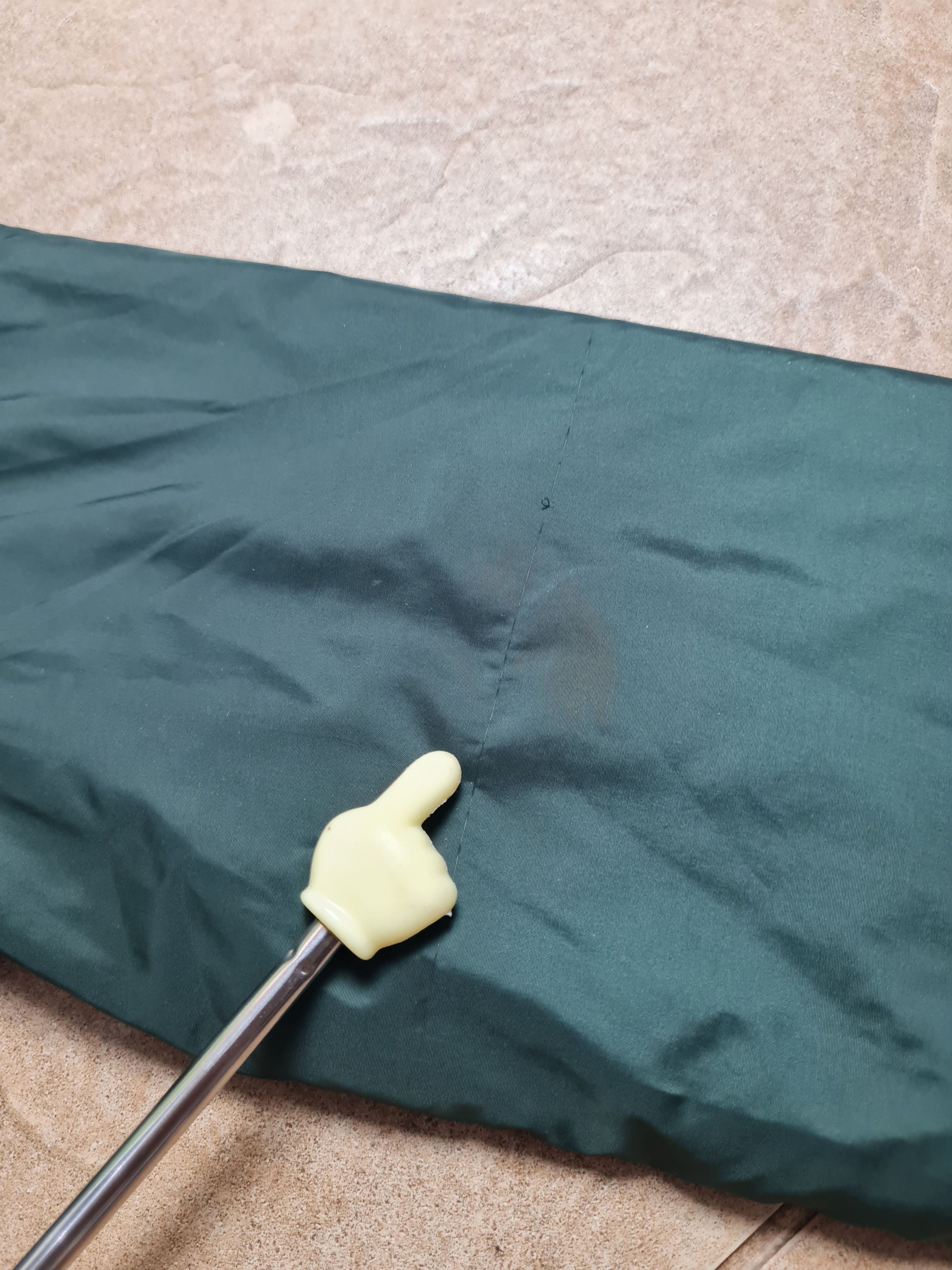 Aspesi ASPESI Women's Dark Green Nylon Jacket Full Zip Windbreaker Size L / US 10 / IT 46 - 20 Thumbnail