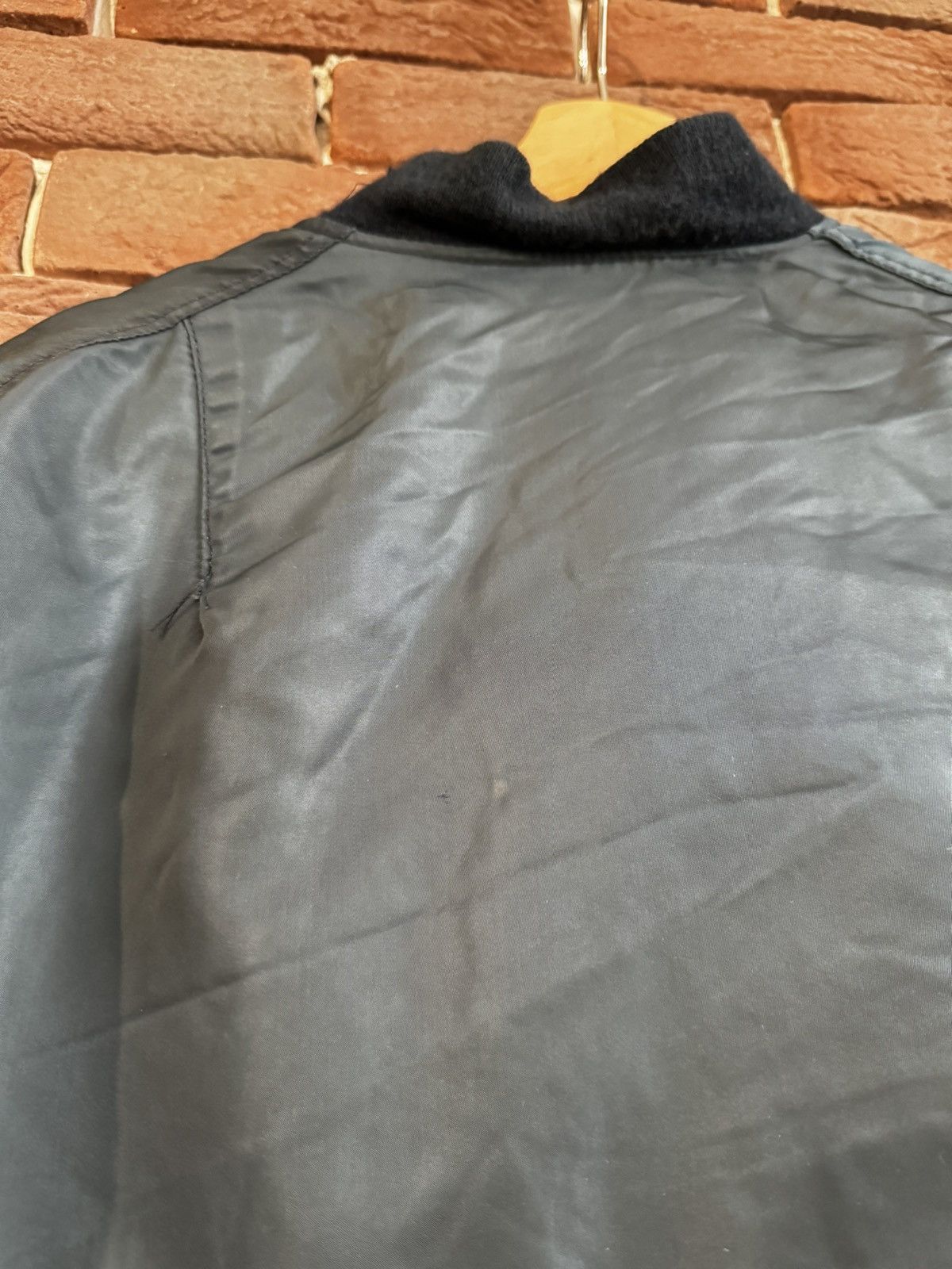Alpha Industries 90s Alpha Industries Ma1 Flyer Vintage Nylon Bomber Jacket Size US XL / EU 56 / 4 - 9 Thumbnail