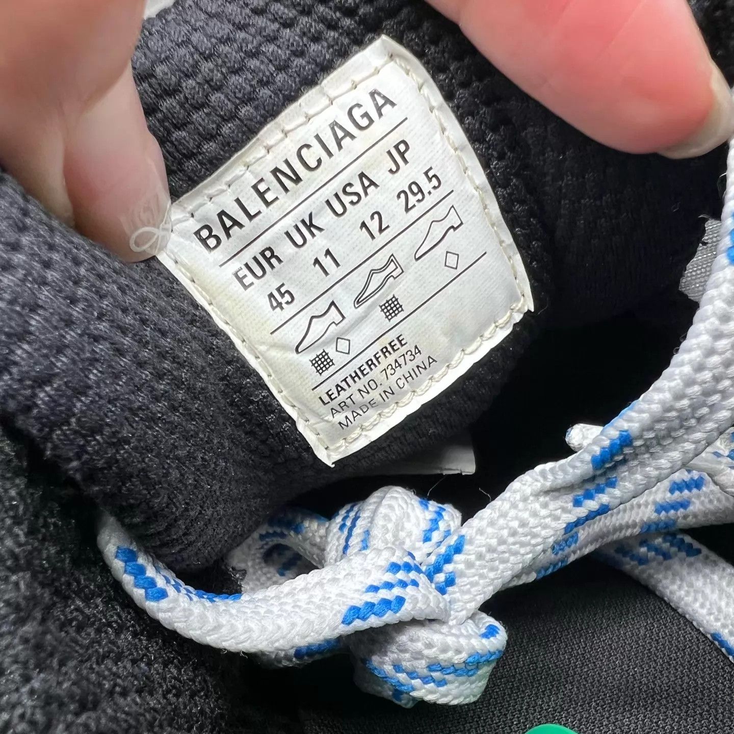 Balenciaga Balenciaga 3XL Gray Blue Jacket (worn twice) Size US 12 / EU 45 - 7 Thumbnail