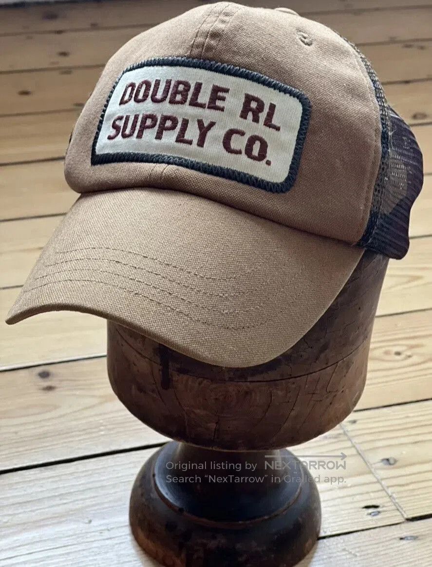 RRL Ralph Lauren Double RL RRL Camo Mesh Trucker Cap. Size ONE SIZE - 1 Thumbnail