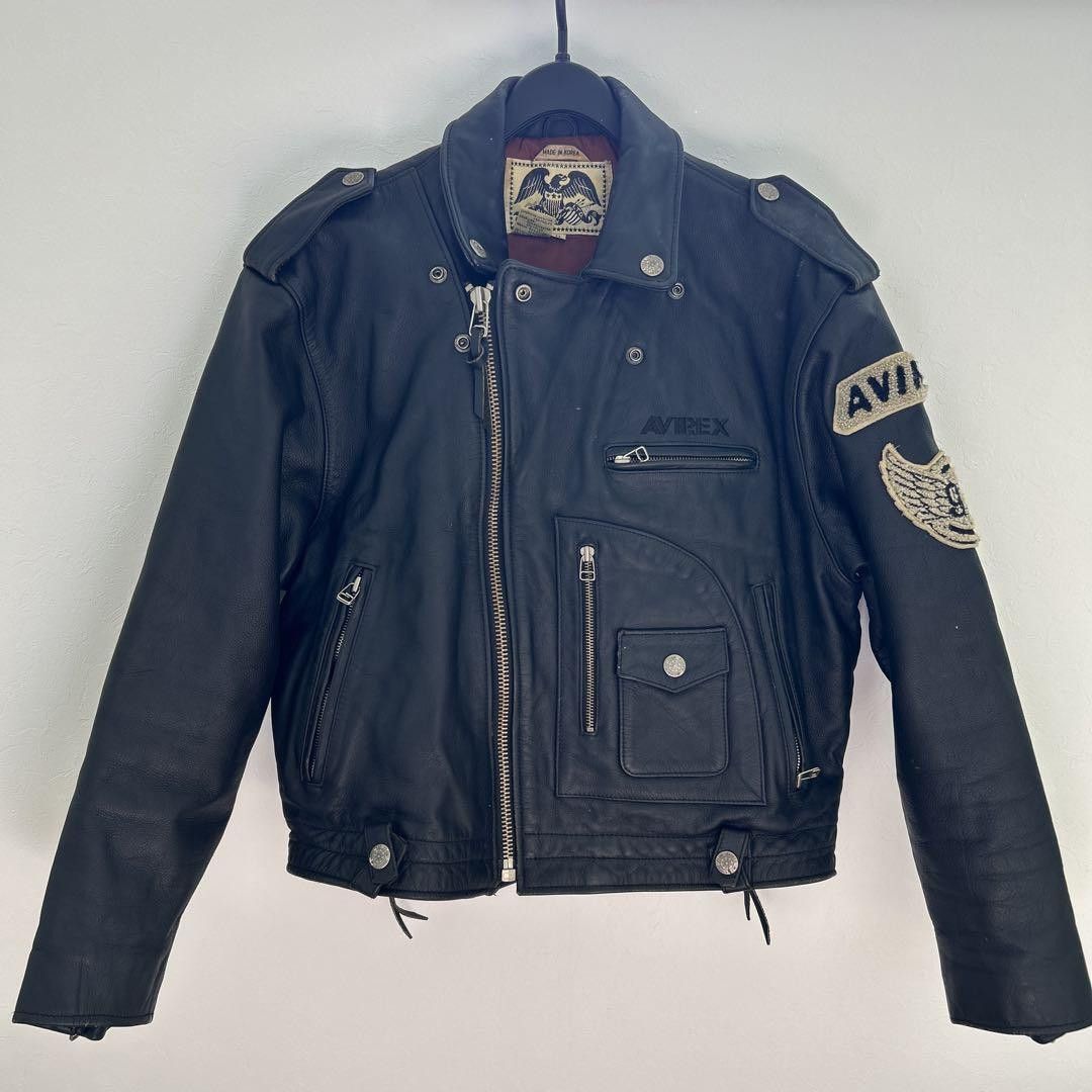 Avirex Avirex Daytona Leather Biker Jacket - M Size US M / EU 48-50 / 2 - 3 Thumbnail